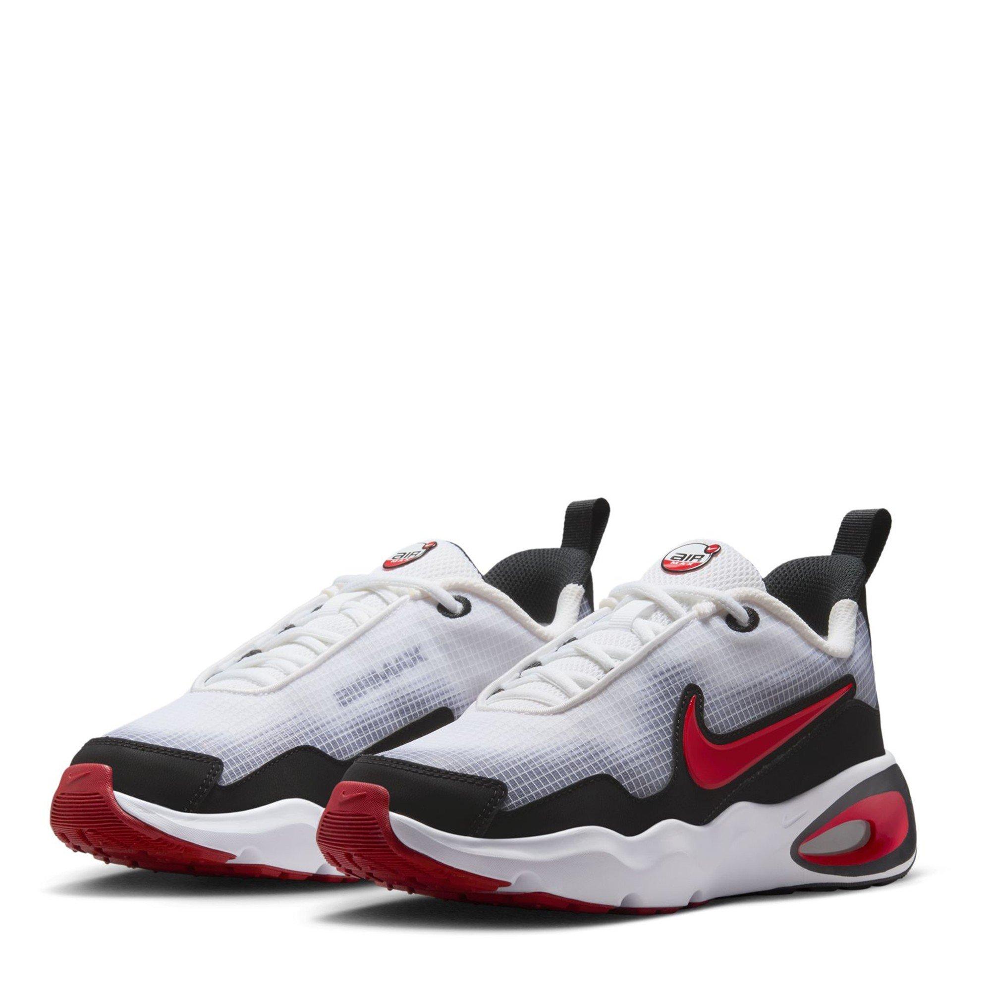 White/Red - Nike - Air Max Nova Juniors Shoes - 3