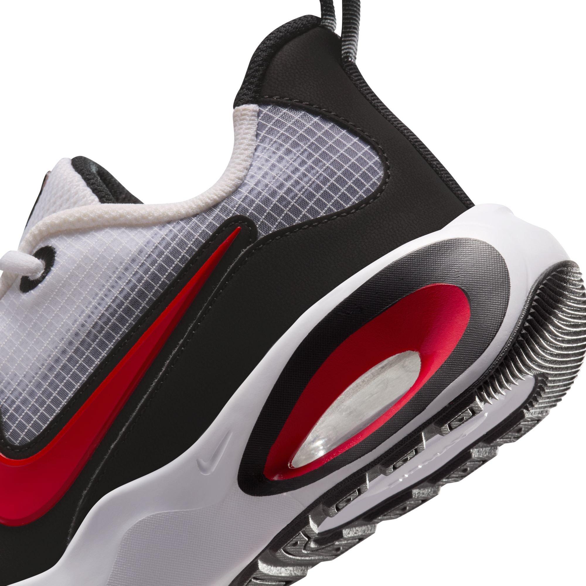 White/Red - Nike - Air Max Nova Juniors Shoes - 8