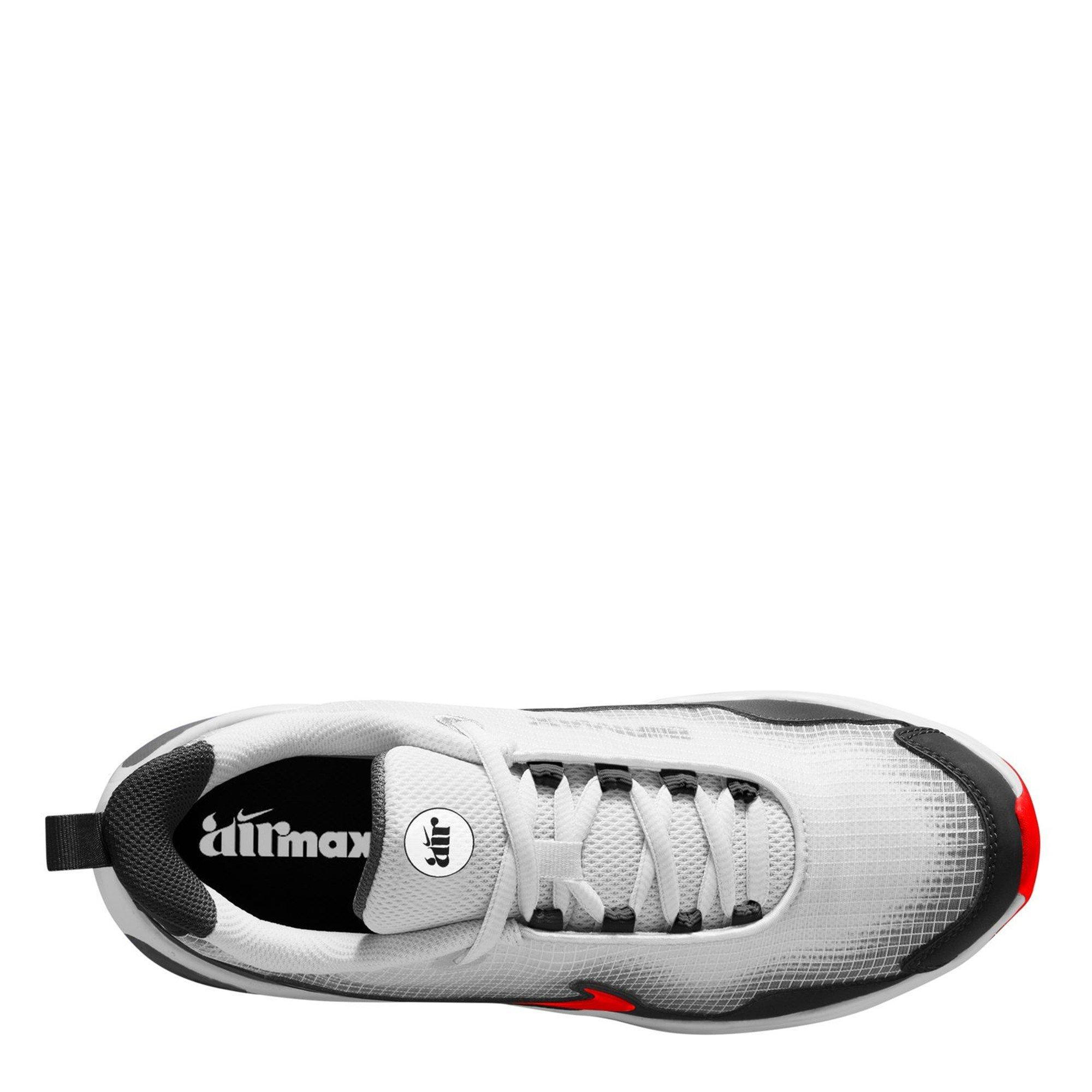 White/Red - Nike - Air Max Nova Juniors Shoes - 9