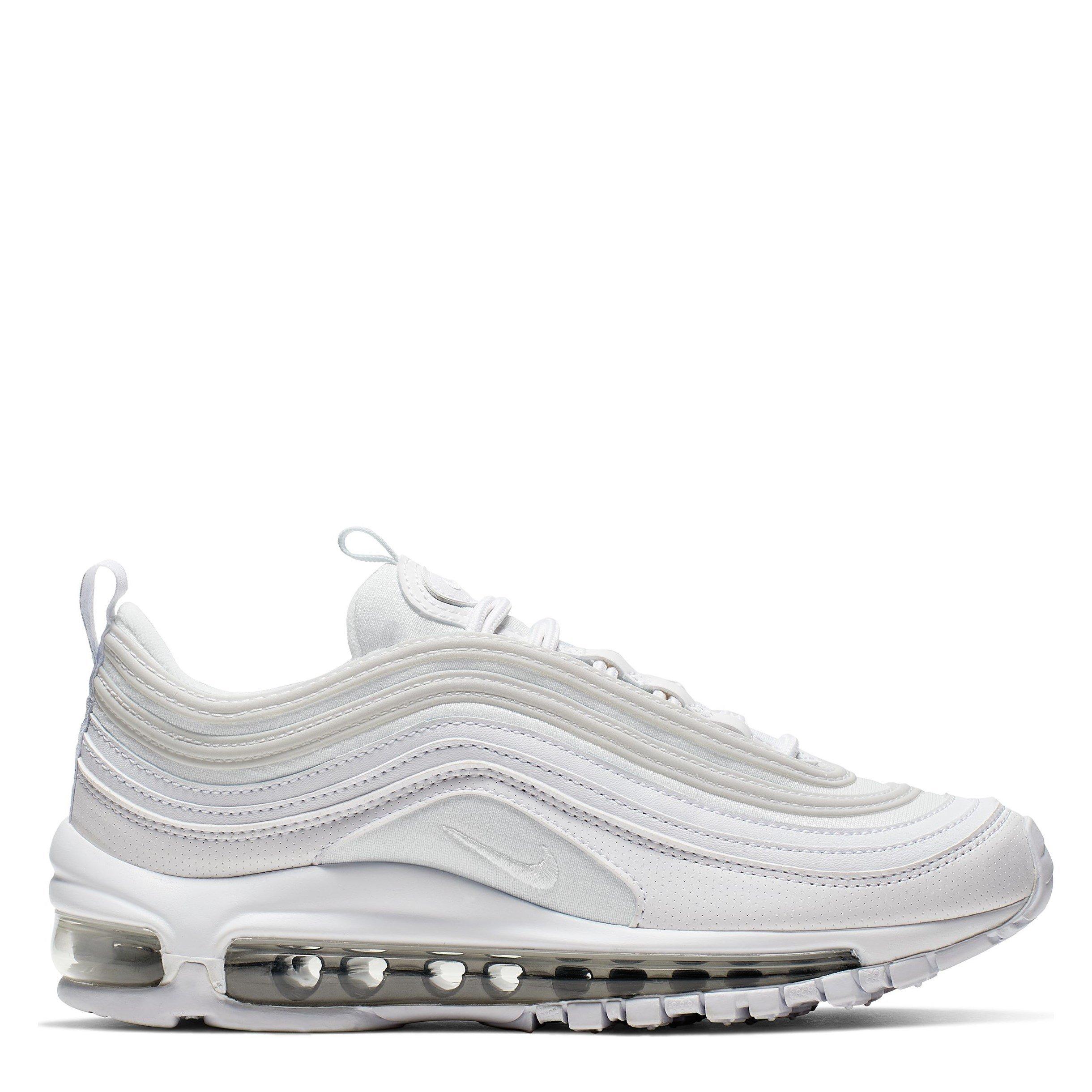 White/White - Nike - Air Max 97 Junior Trainers - 1