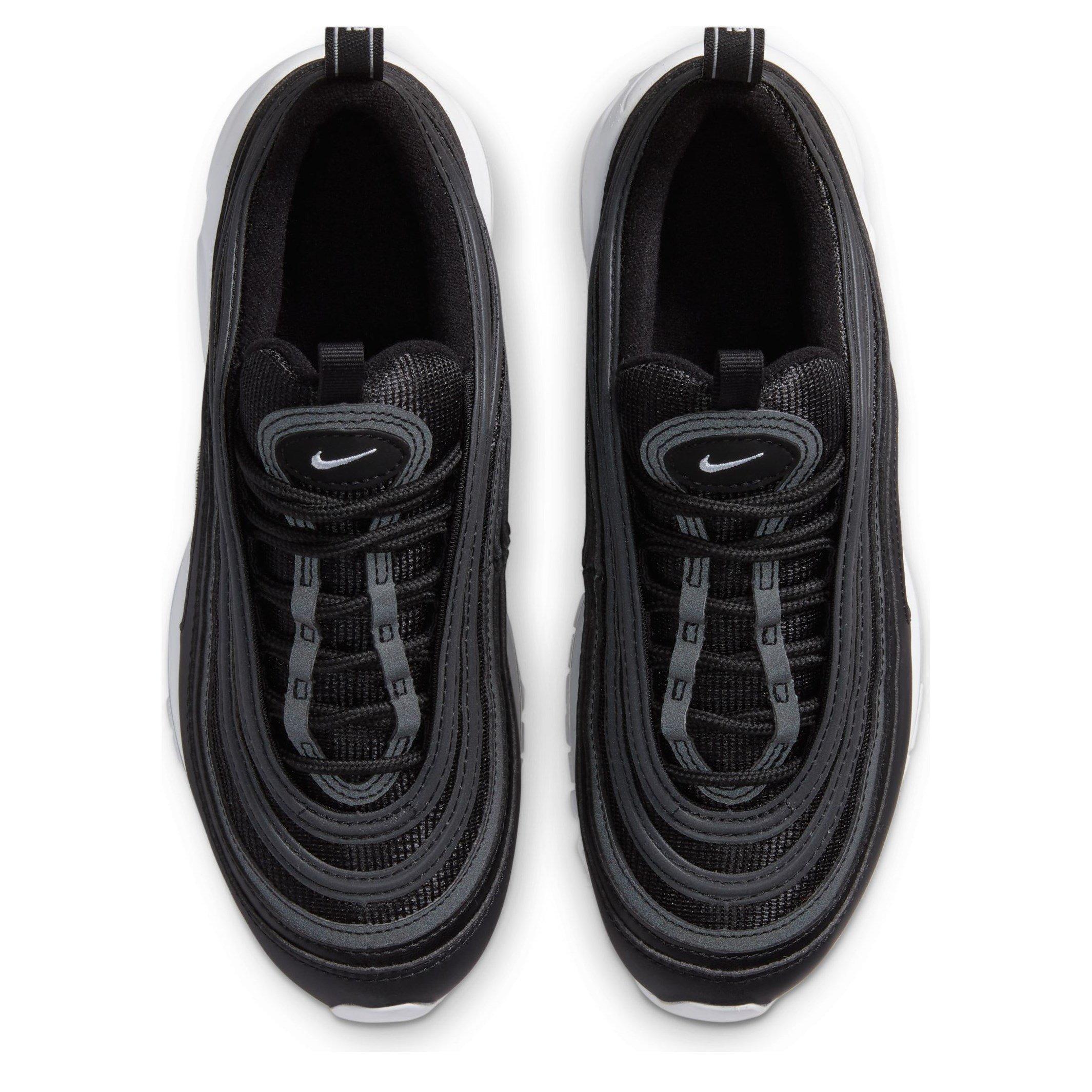 Noir/Blanc - Nike - Air Max 97 Junior Trainers - 5