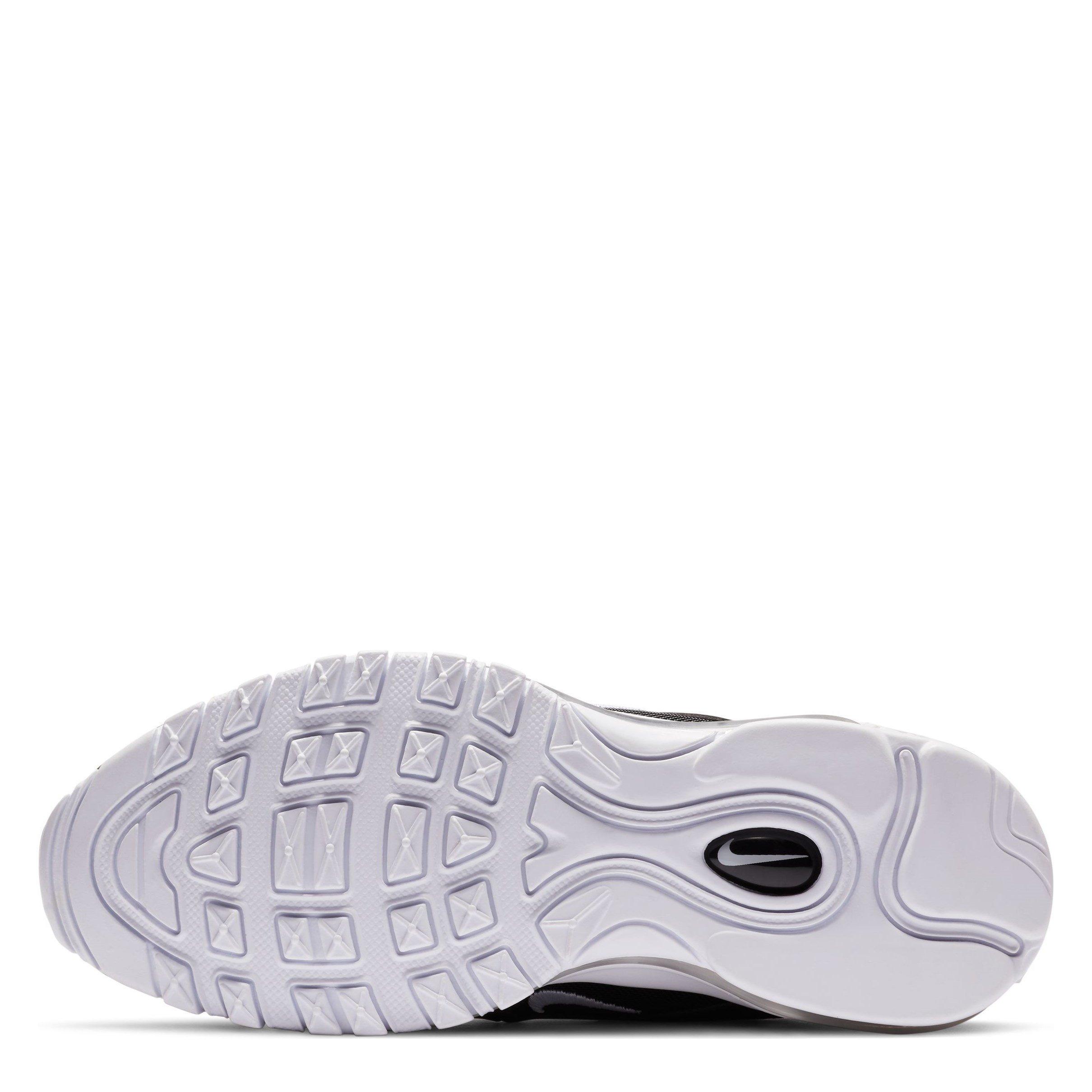 Noir/Blanc - Nike - Air Max 97 Junior Trainers - 6