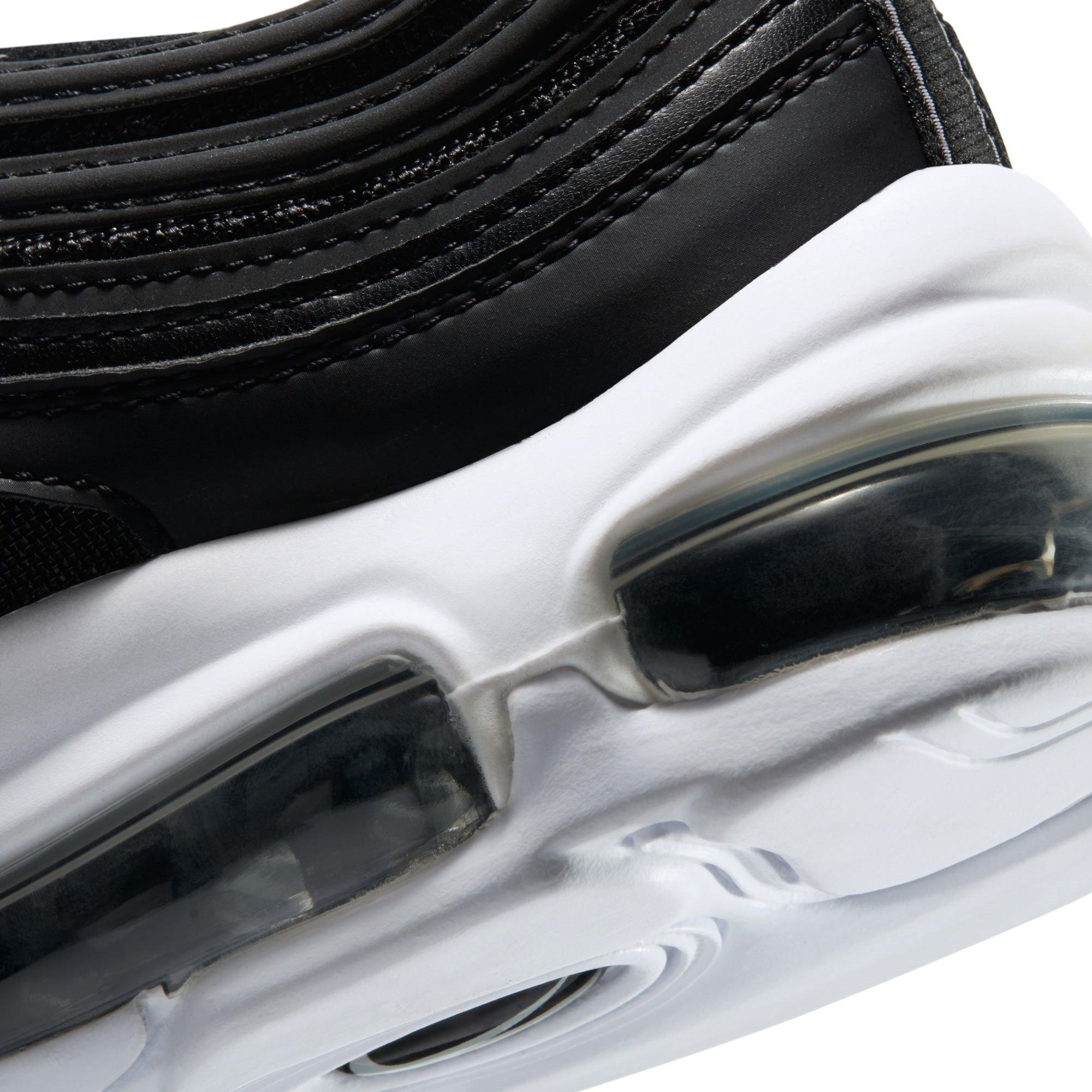 Noir/Blanc - Nike - Air Max 97 Junior Trainers - 8