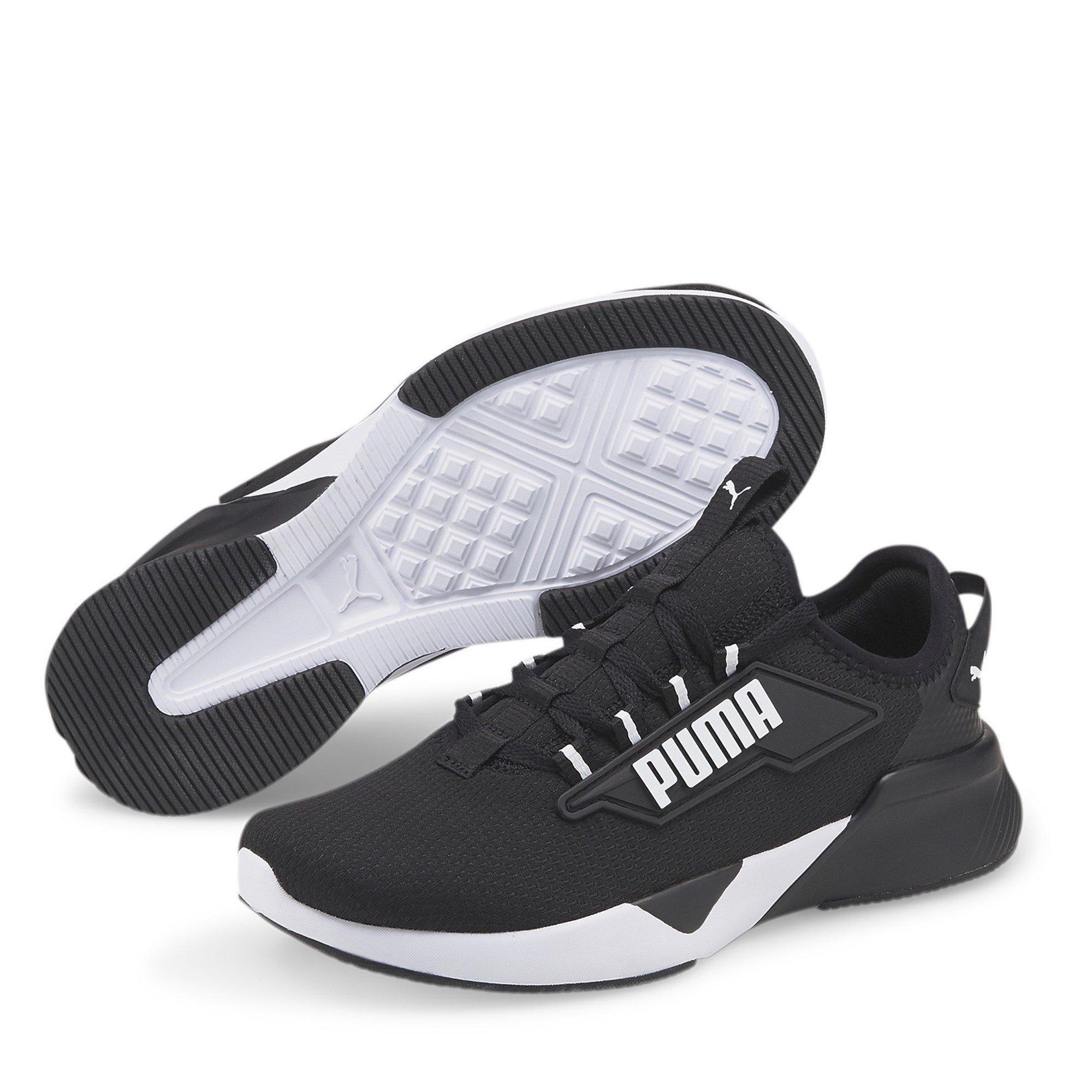 Puma Boys Retaliate 2 Junior Trainers - Black/White - 5 (38)