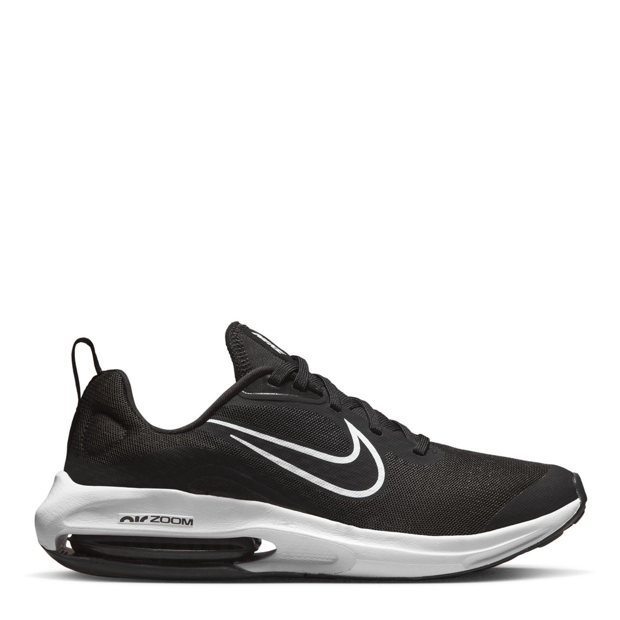 Noir/Blanc - Nike - Air Zoom Arcadia 2 Big Kids' Road Running Shoes - 1