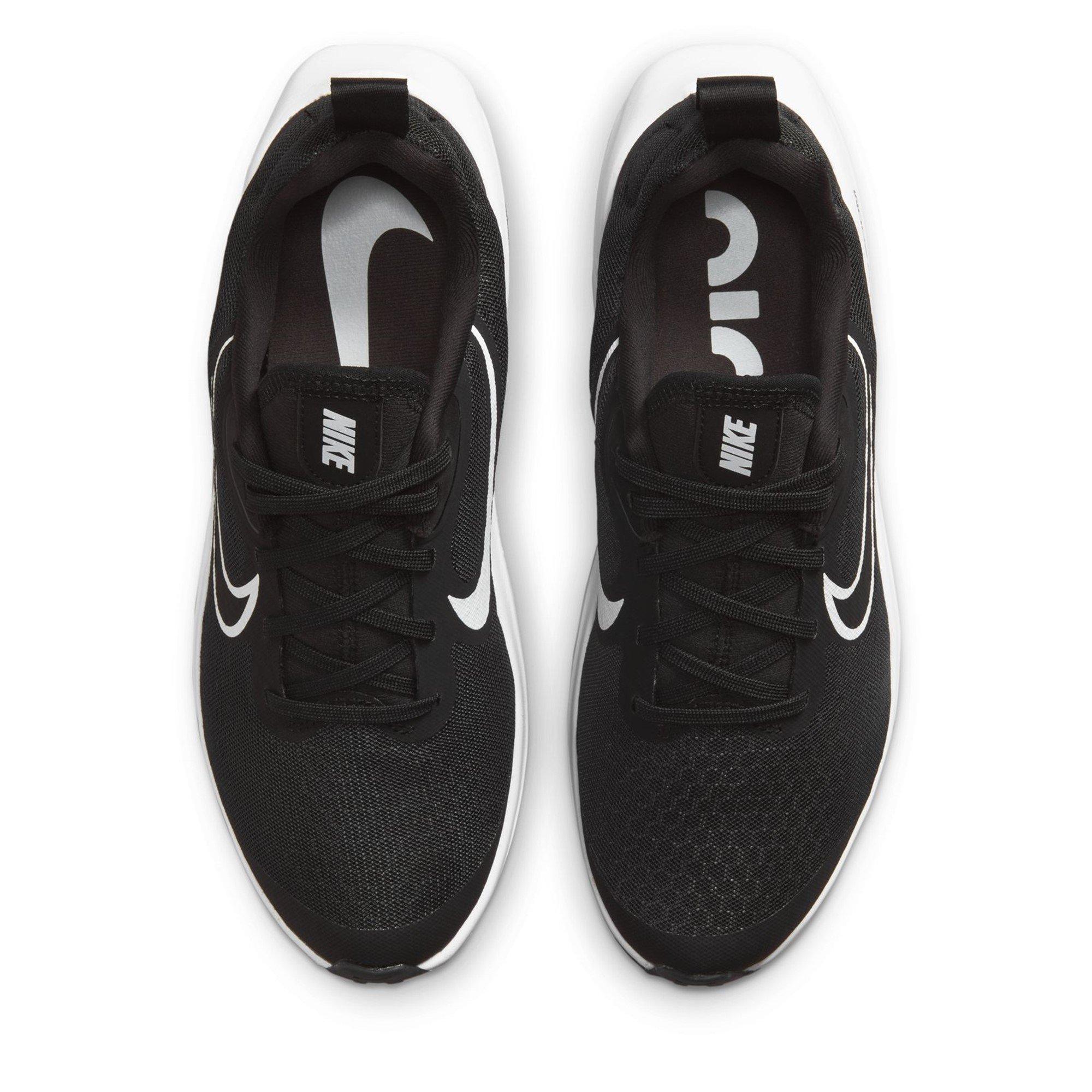 Negro/Blanco - Nike - Air Zoom Arcadia 2 Big Kids' Road Running Shoes - 5