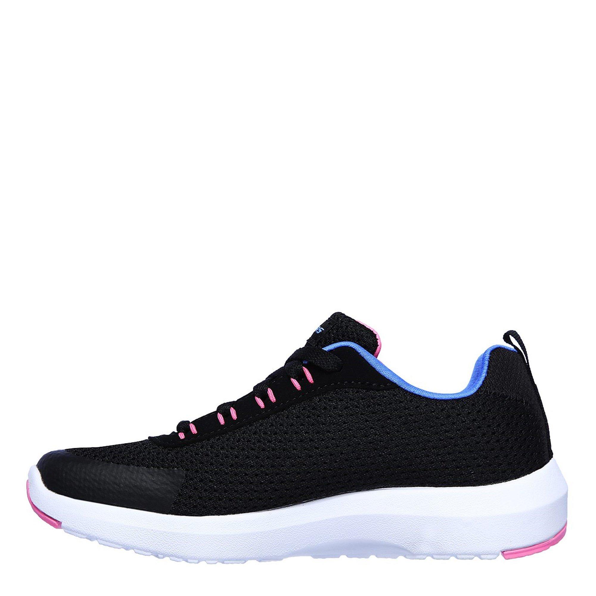 Zwart/Roze - Skechers - Dyna Tread Junior Trainers - 2