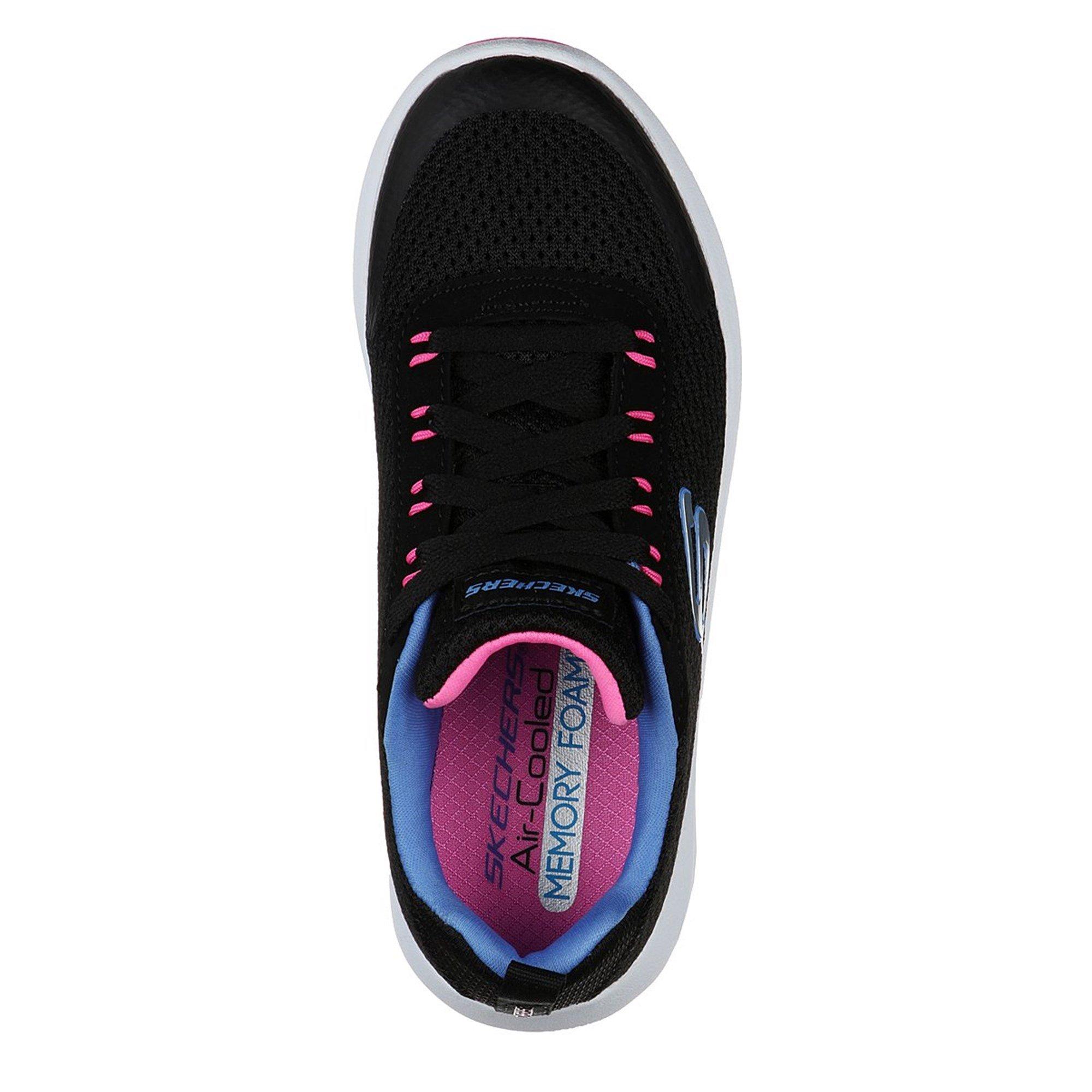 Zwart/Roze - Skechers - Dyna Tread Junior Trainers - 5