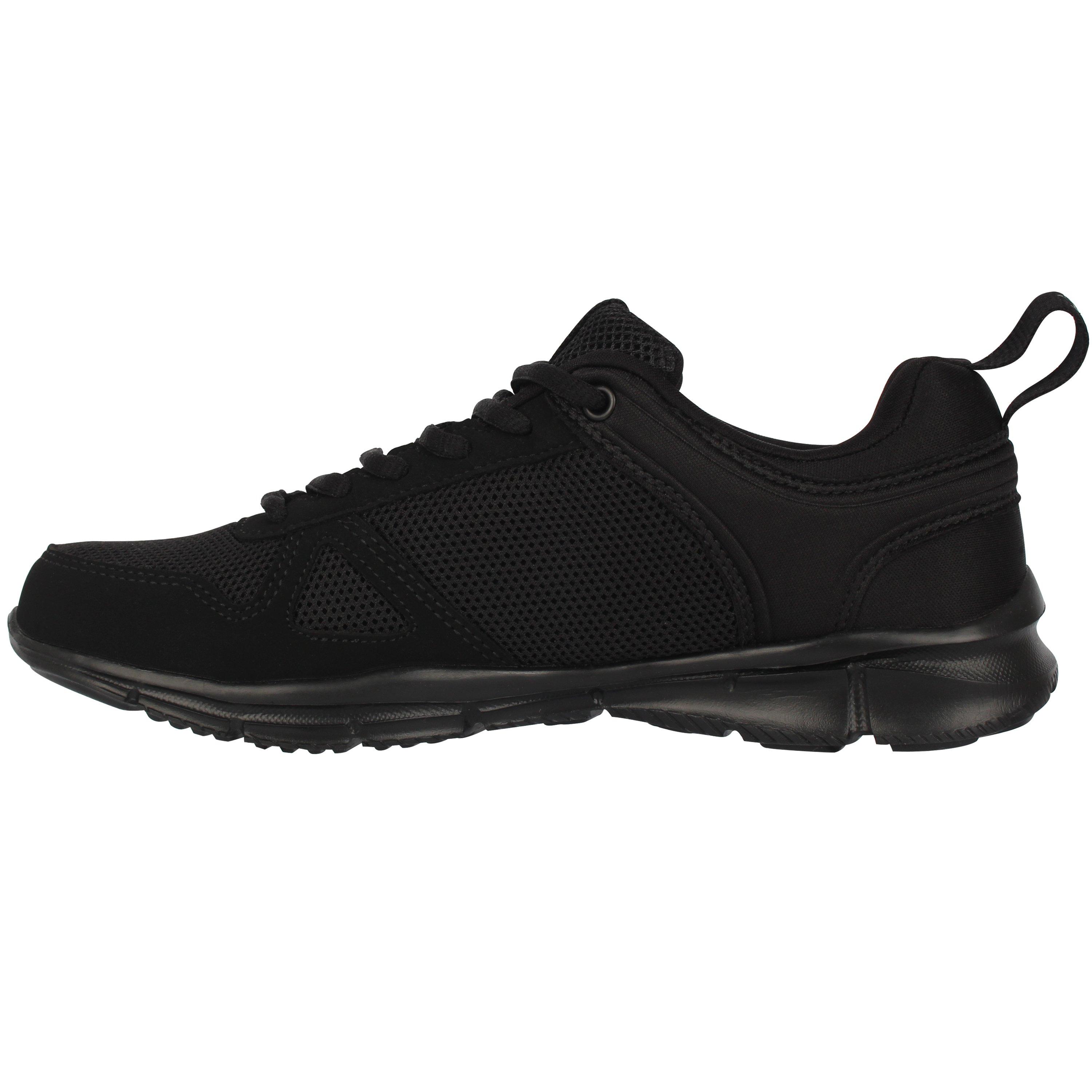 Black/Black - Slazenger - Force Mesh Junior Trainers - 4