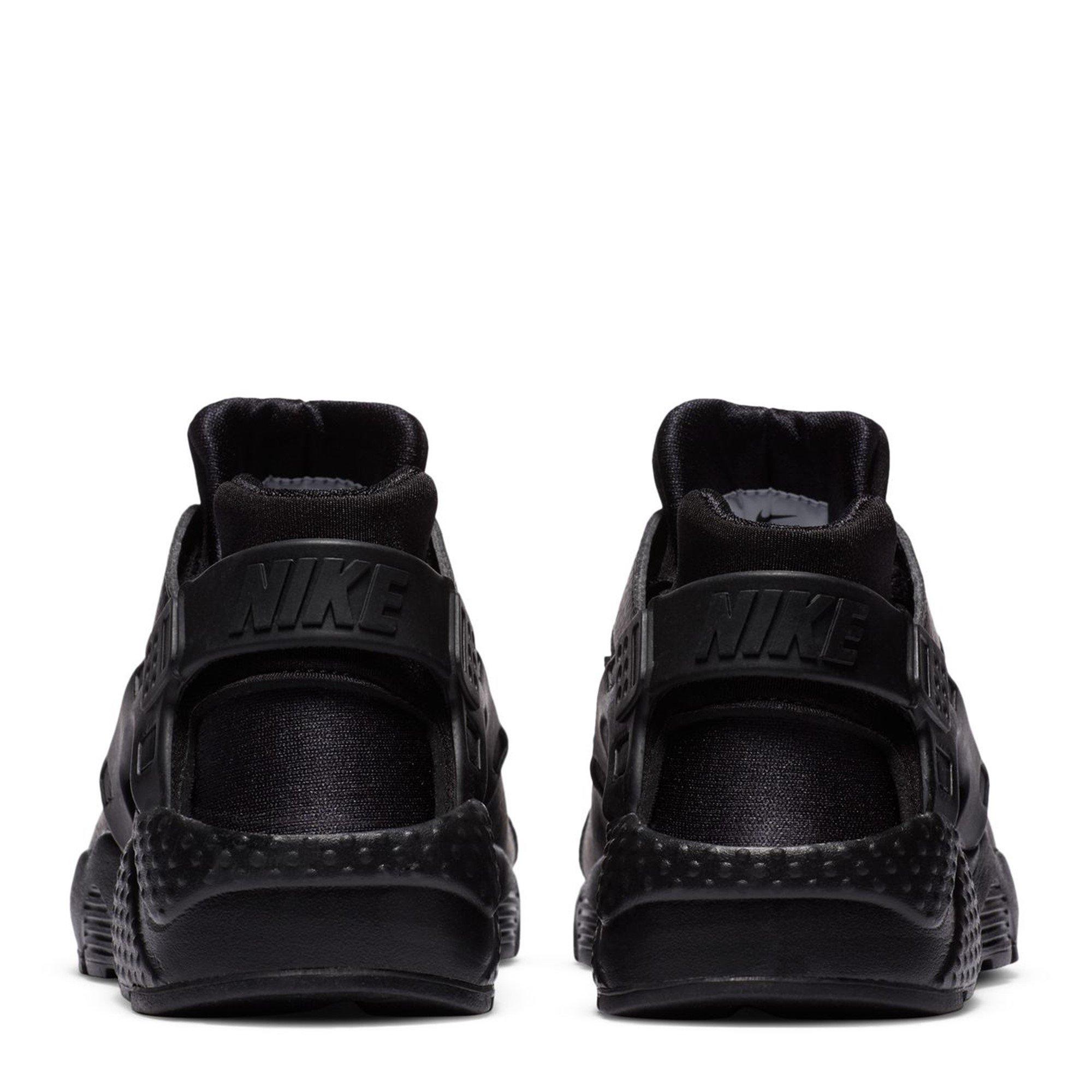 Triple Black - Nike - Huarache Run Big Kids' Shoes - 4