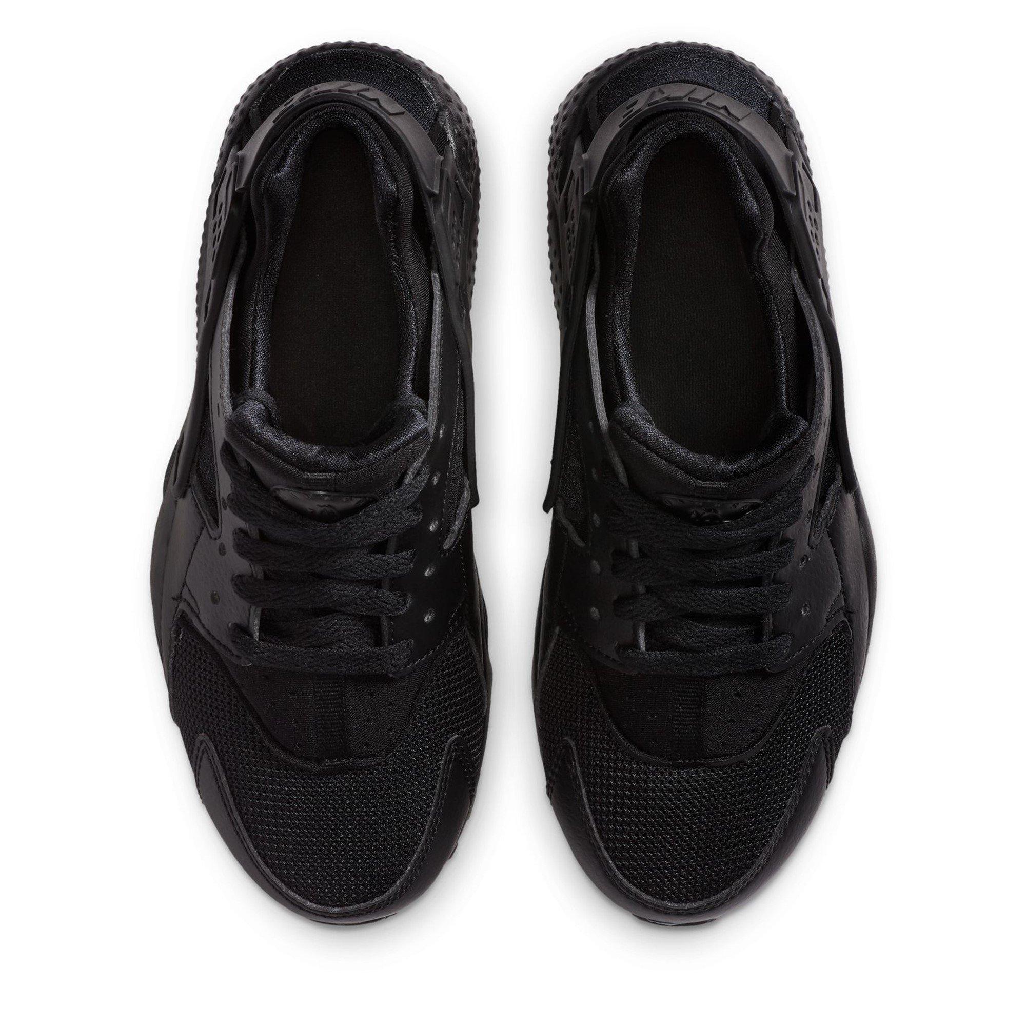 Triple Black - Nike - Huarache Run Big Kids' Shoes - 5