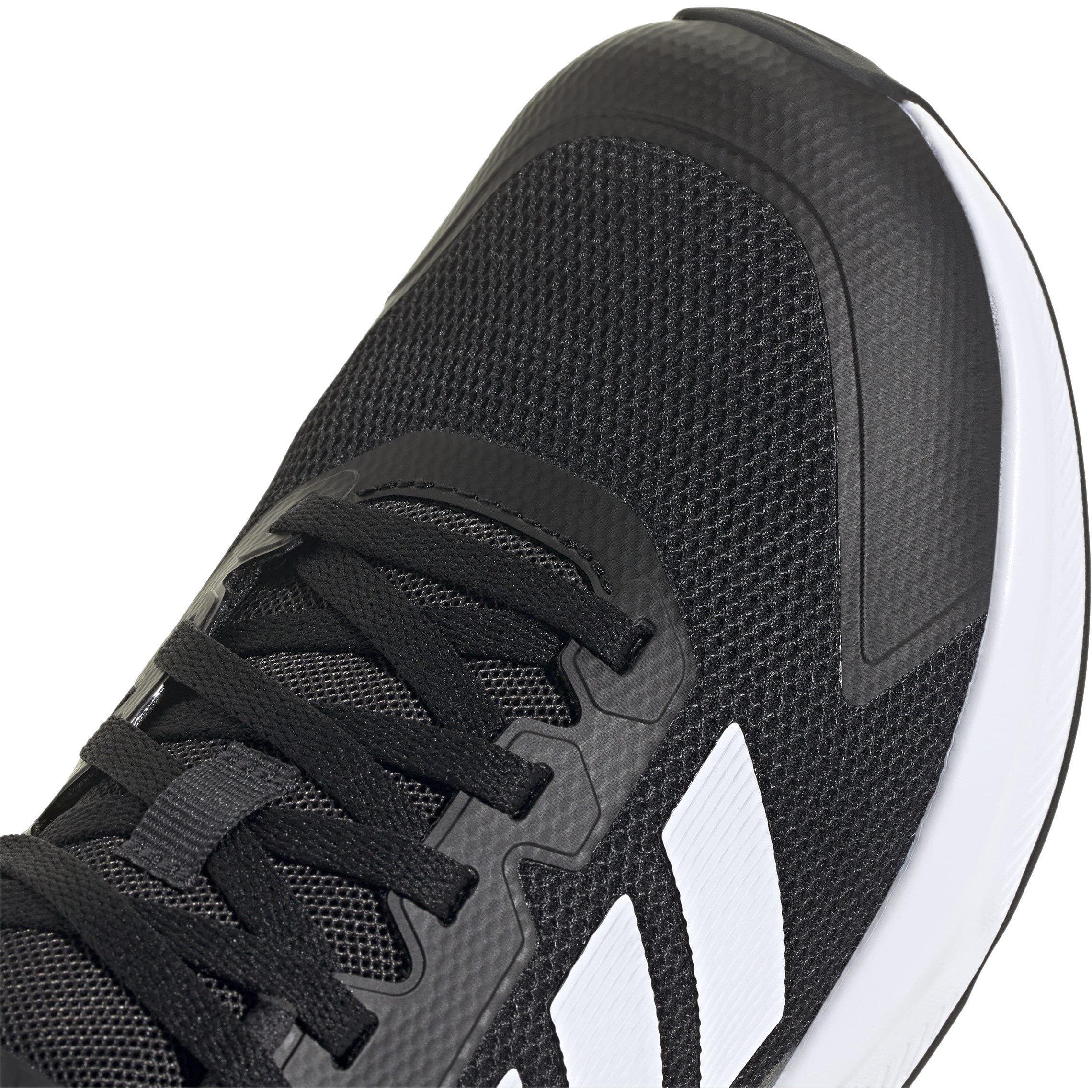 CBlk/Wht/Carbon - adidas - FortaRun 4.0 Juniors Shoes - 7