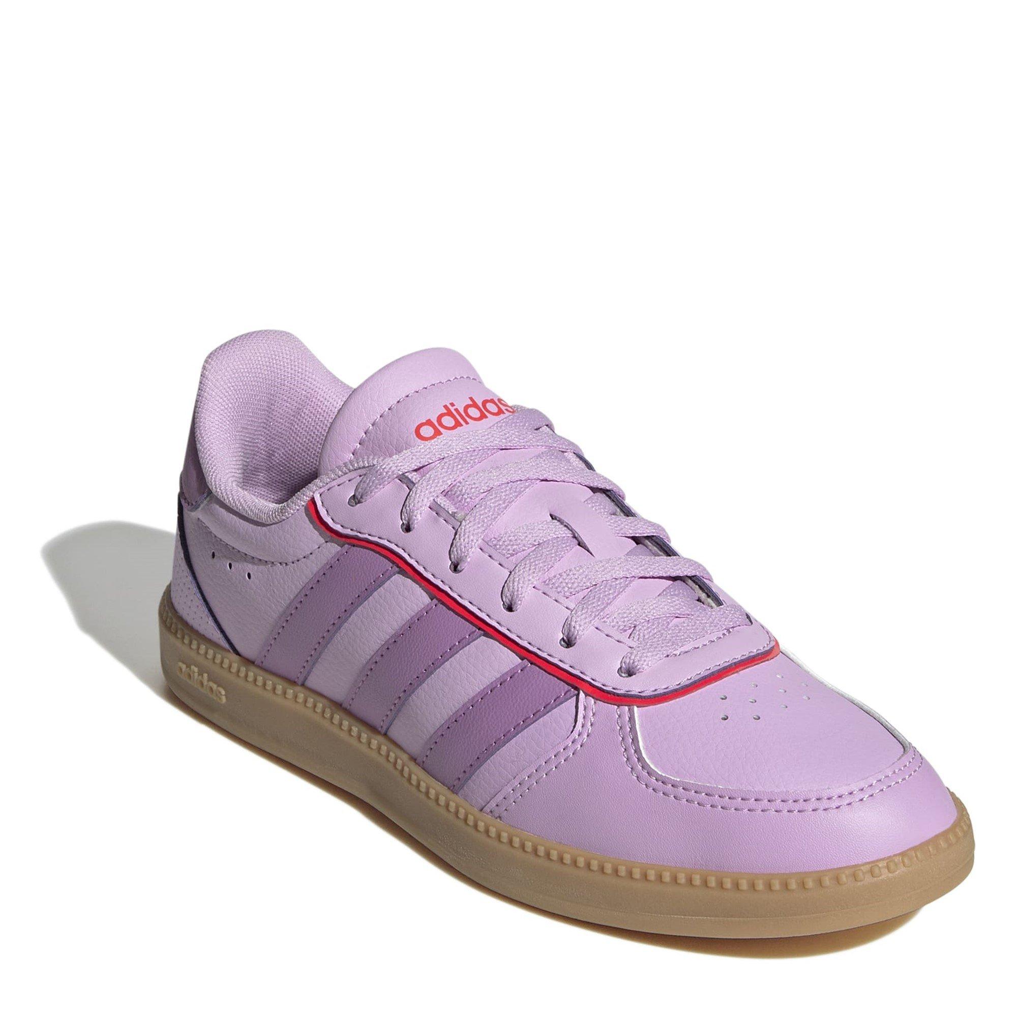 Lilac/Purp/Gum3 - adidas - Breaknet Sleek Childrens Unisex  Runner - 3