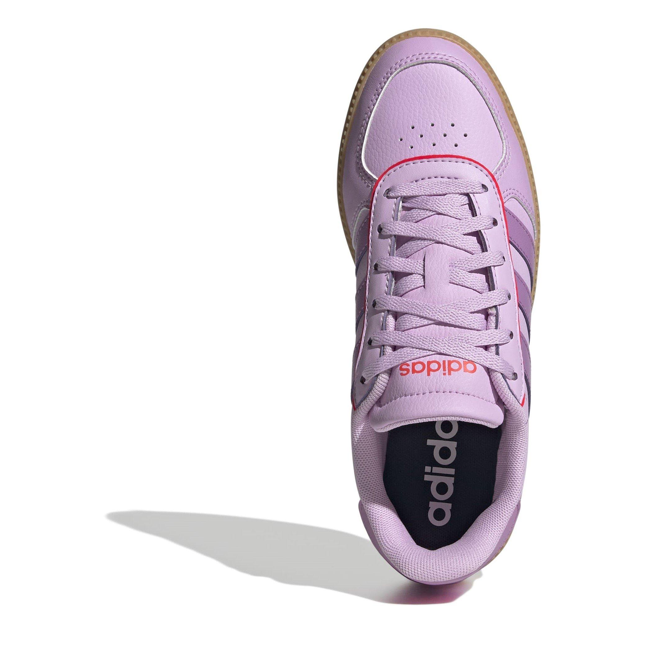 Lilac/Purp/Gum3 - adidas - Breaknet Sleek Childrens Unisex  Runner - 5