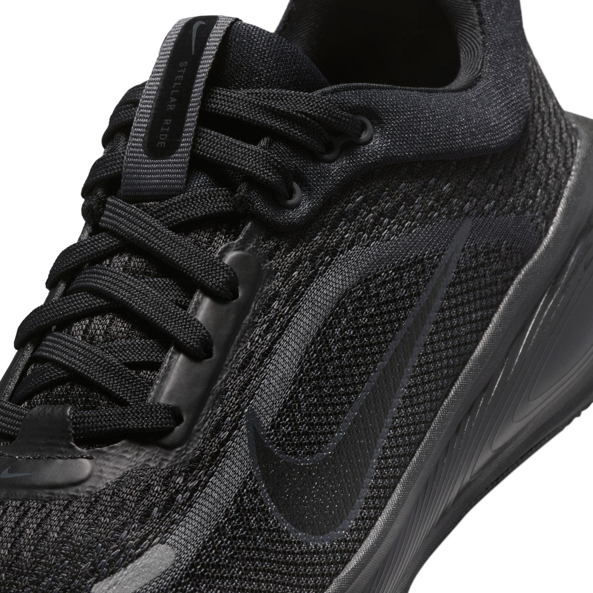 Blk/Anthracite - Nike - Stellar Ride Kids Running Shoes - 7