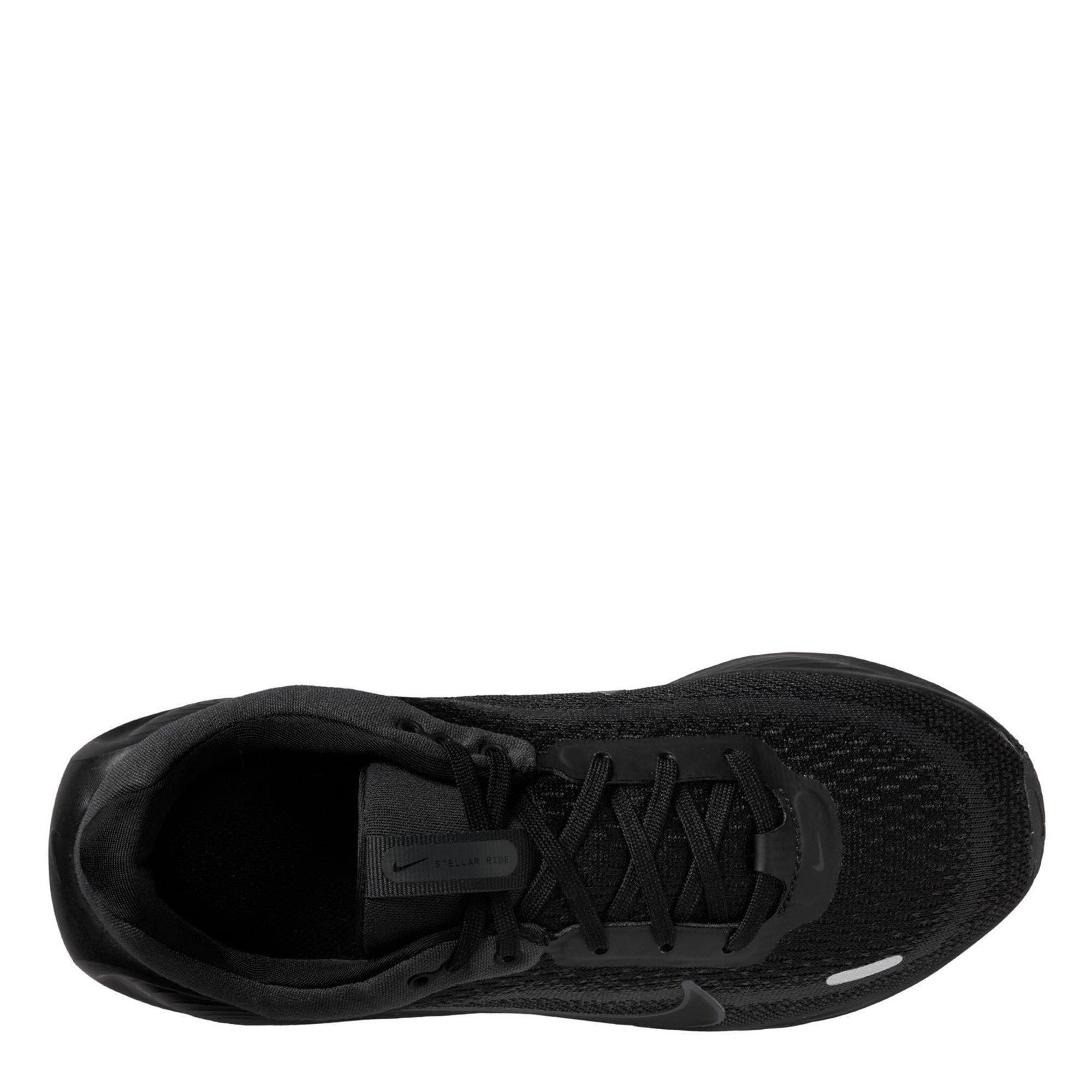 Blk/Anthracite - Nike - Stellar Ride Kids Running Shoes - 9