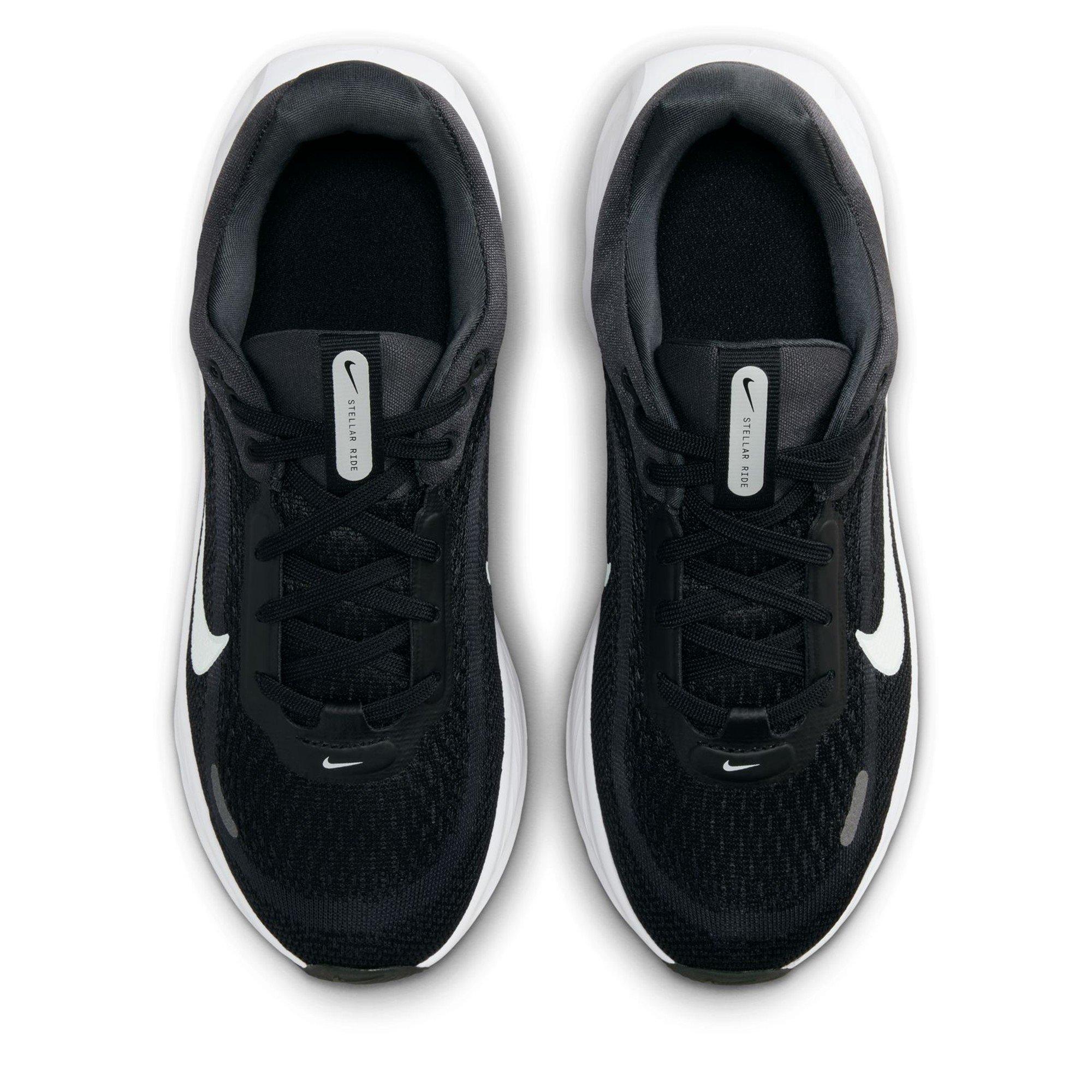 Blk/Wht-Anthra - Nike - Stellar Ride Junior Running Shoes - 5