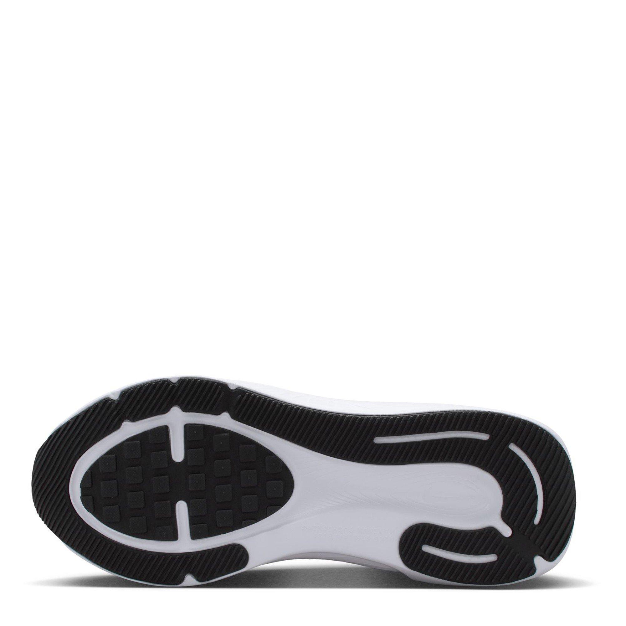 Blk/Wht-Anthra - Nike - Stellar Ride Junior Running Shoes - 6