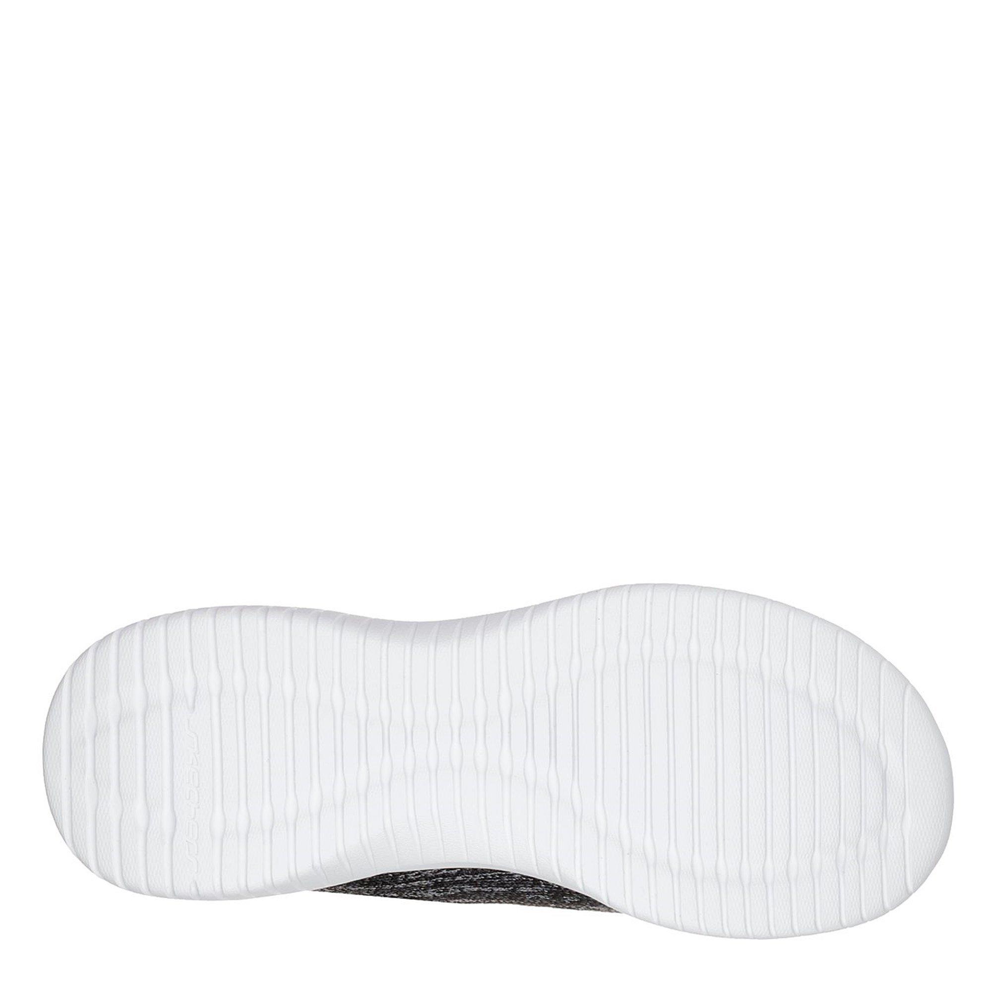 Zwart/Roze - Skechers - Ultra Flex Bright Horizon Junior Girls Trainers - 4