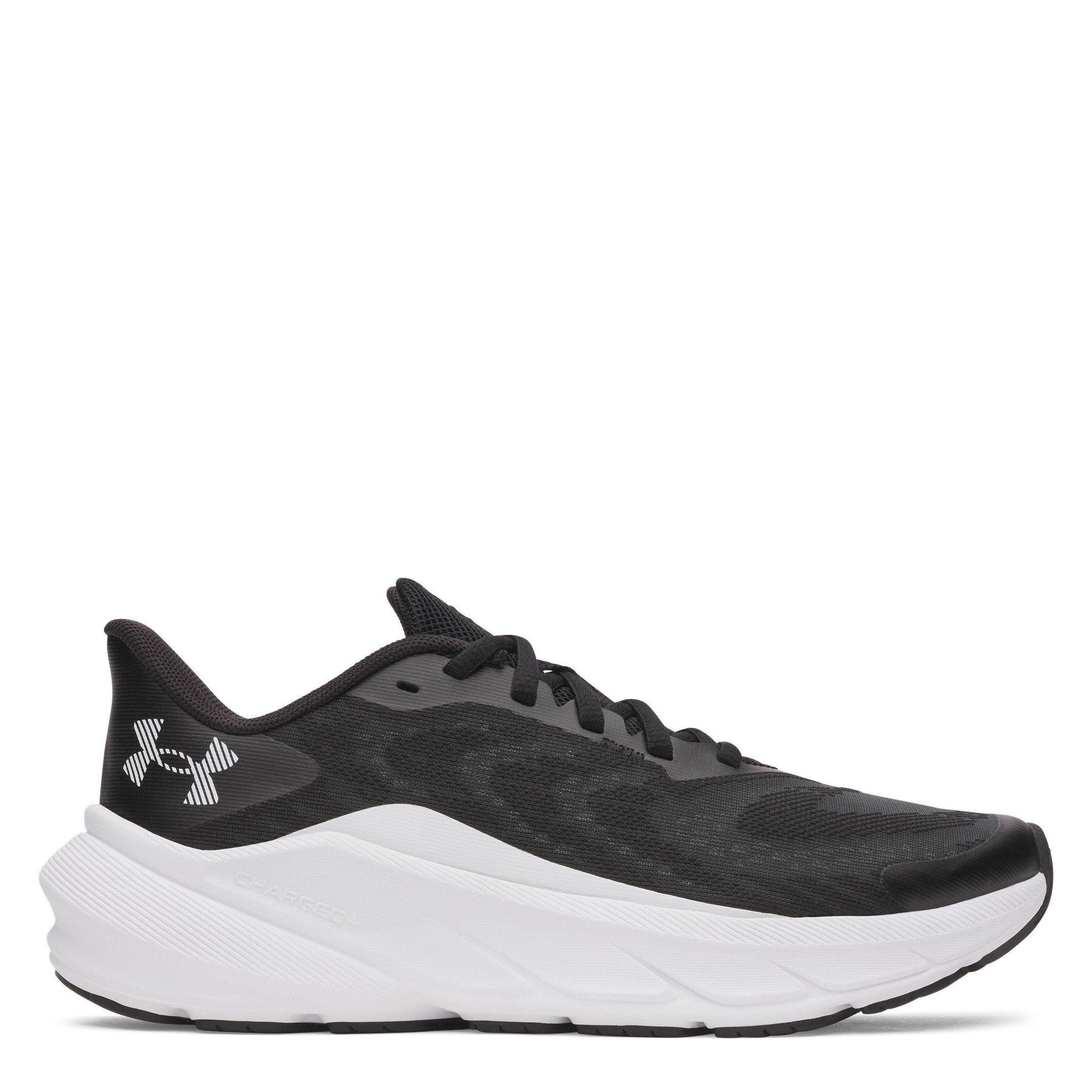 Black/White - Under Armour - UA Charged+ Turbulence 3 Kids Trainer - 1