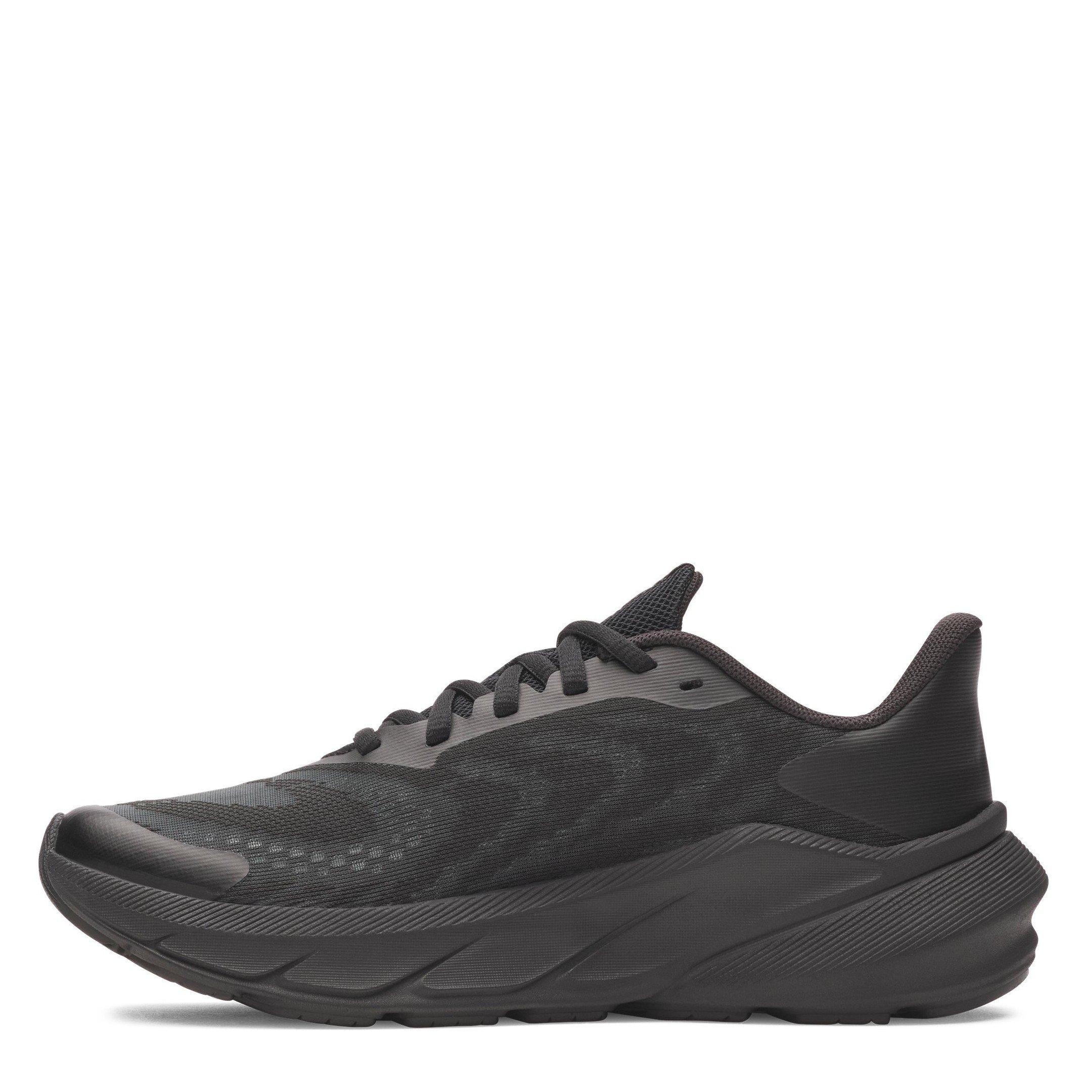 Black - Under Armour - UA Charged+ Turbulence 3 Kids Trainer - 2
