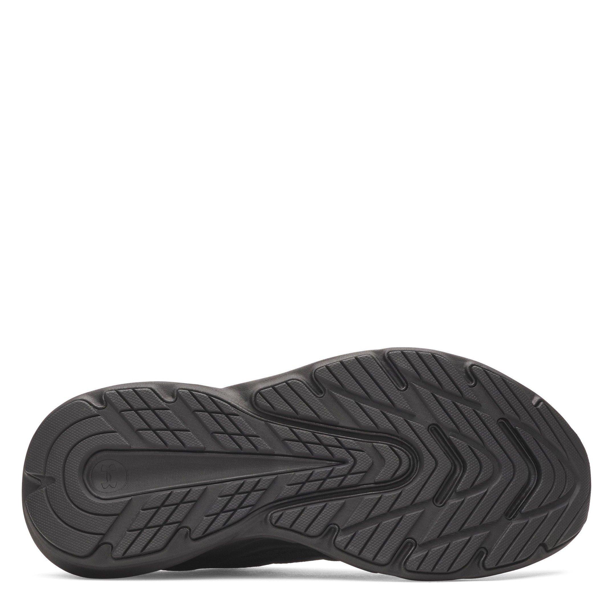 Black - Under Armour - UA Charged+ Turbulence 3 Kids Trainer - 3