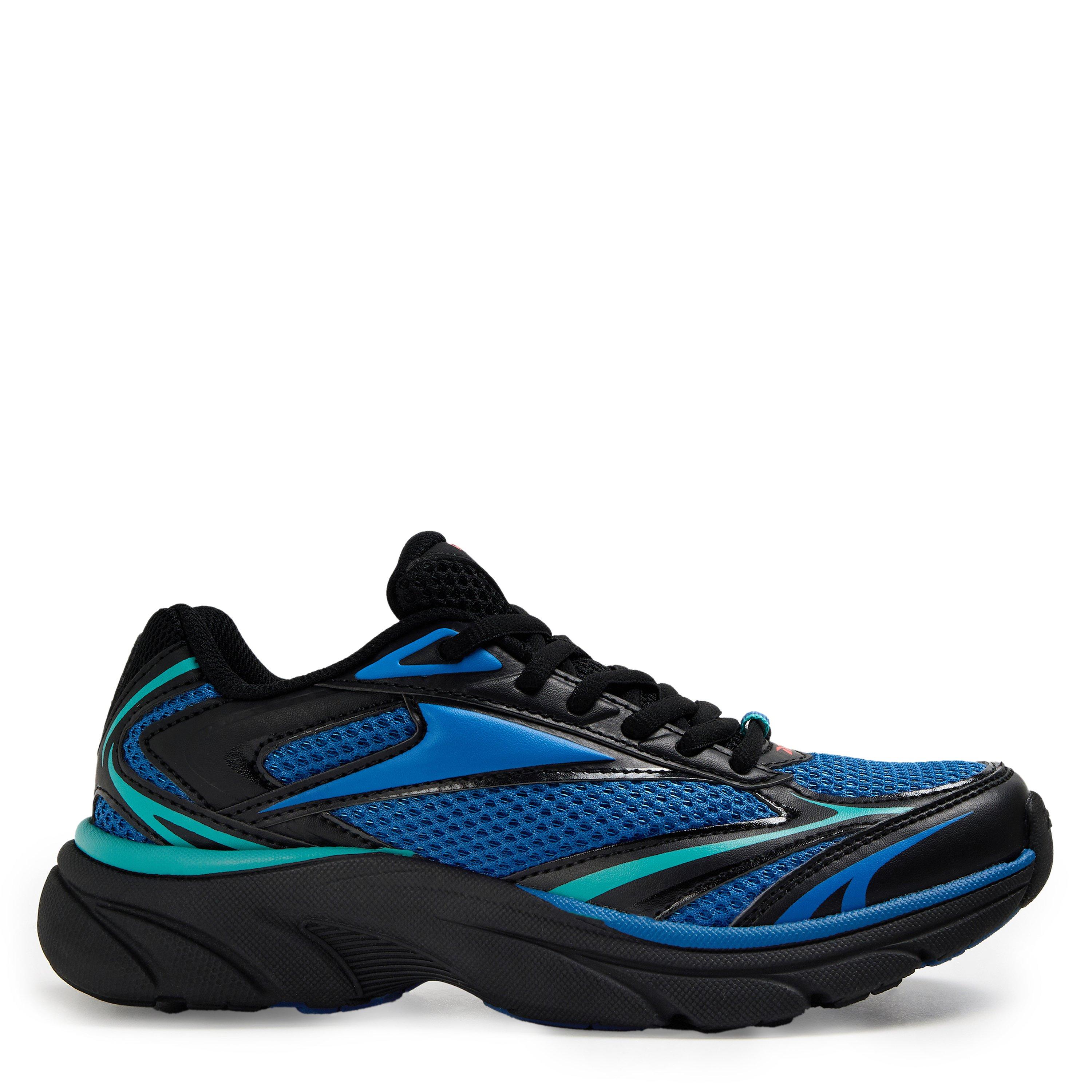 Reebok Boys Belwave Kids Trainers - Black/Blue - 5 (37)