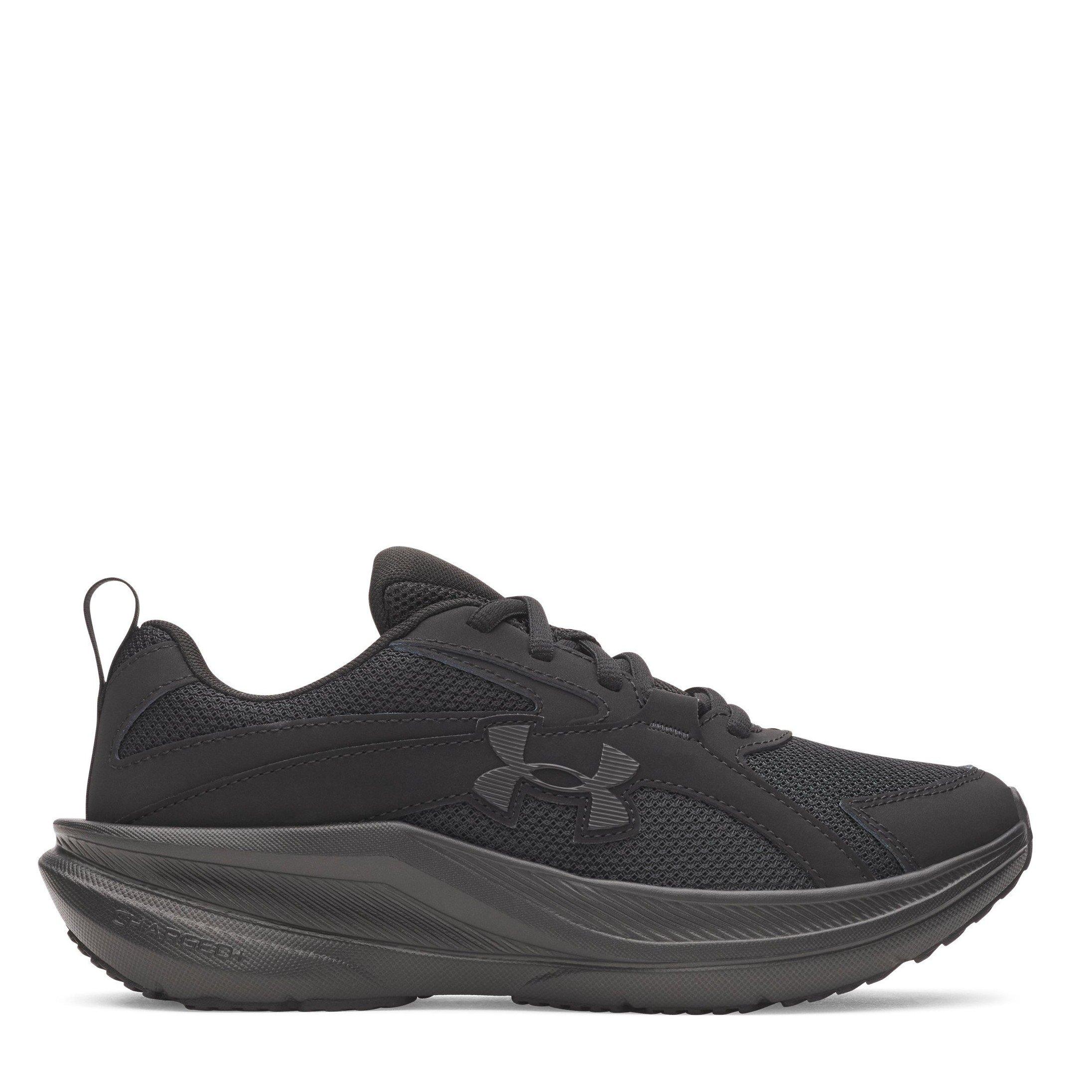 Black/Black - Under Armour - Assert 11 Kids Trainers - 1