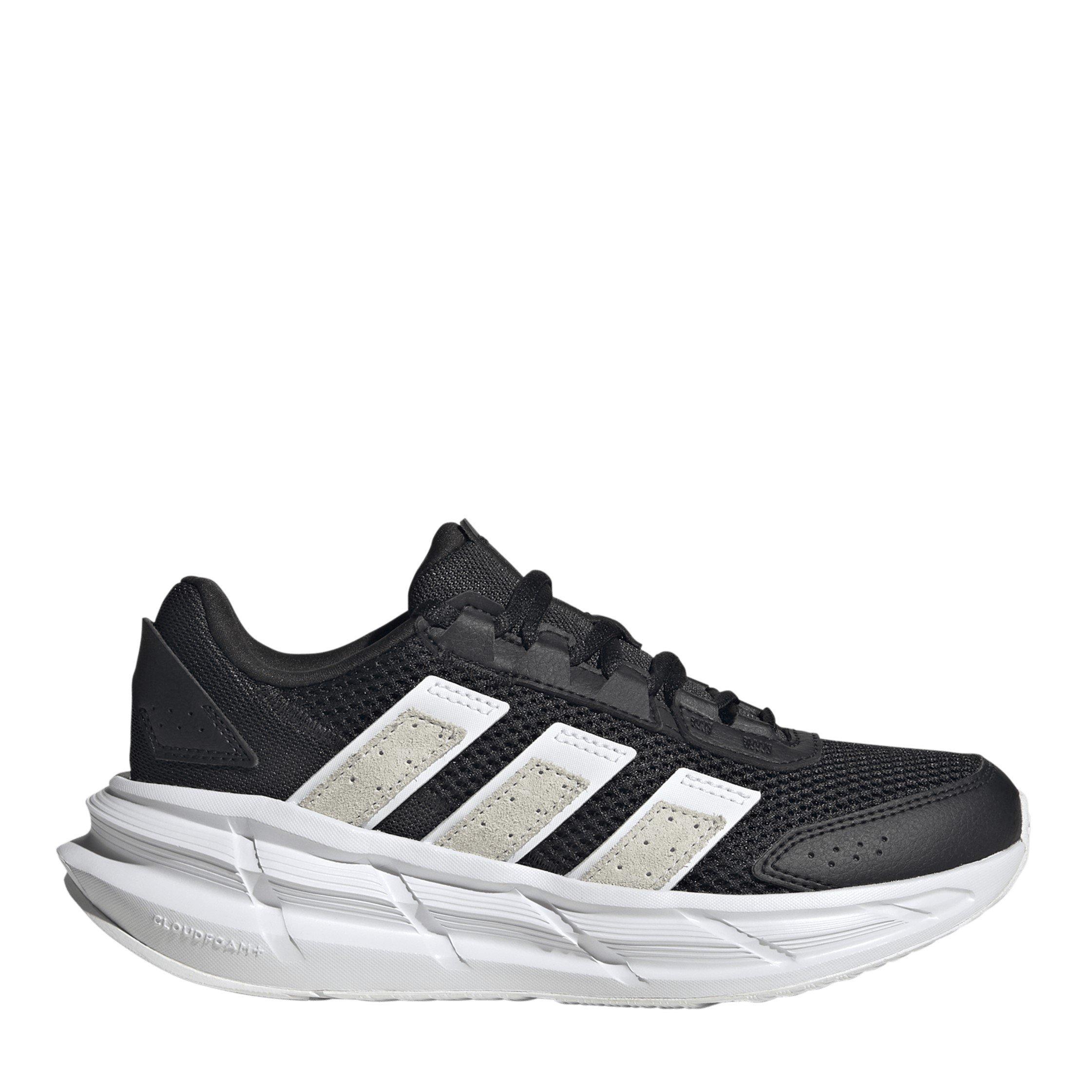 Adidas Men's Black/White Astrastar Trainers Kids - 4 (36.5)