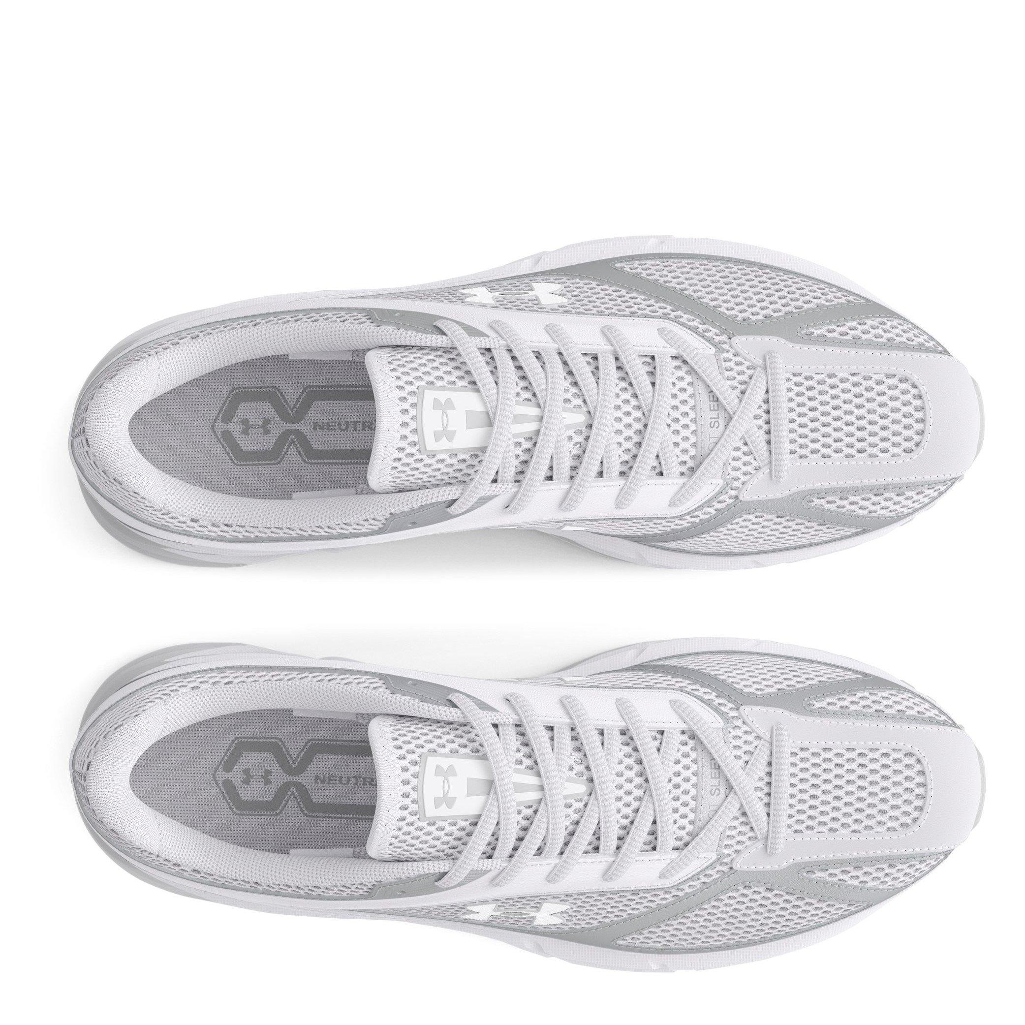 White - Under Armour - Kids' HOVR Apparition Runner - 4