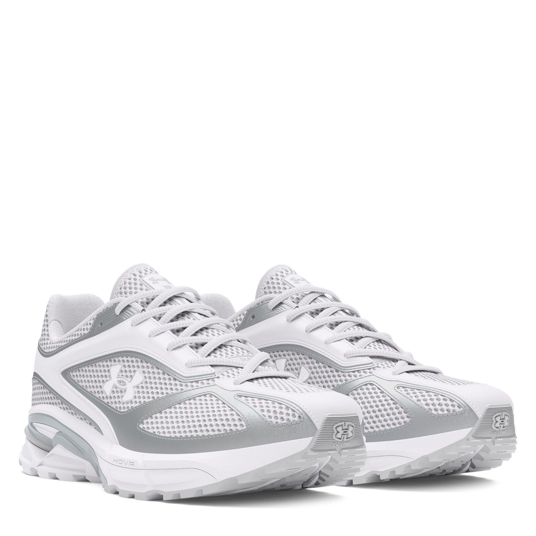 White - Under Armour - Kids' HOVR Apparition Runner - 5