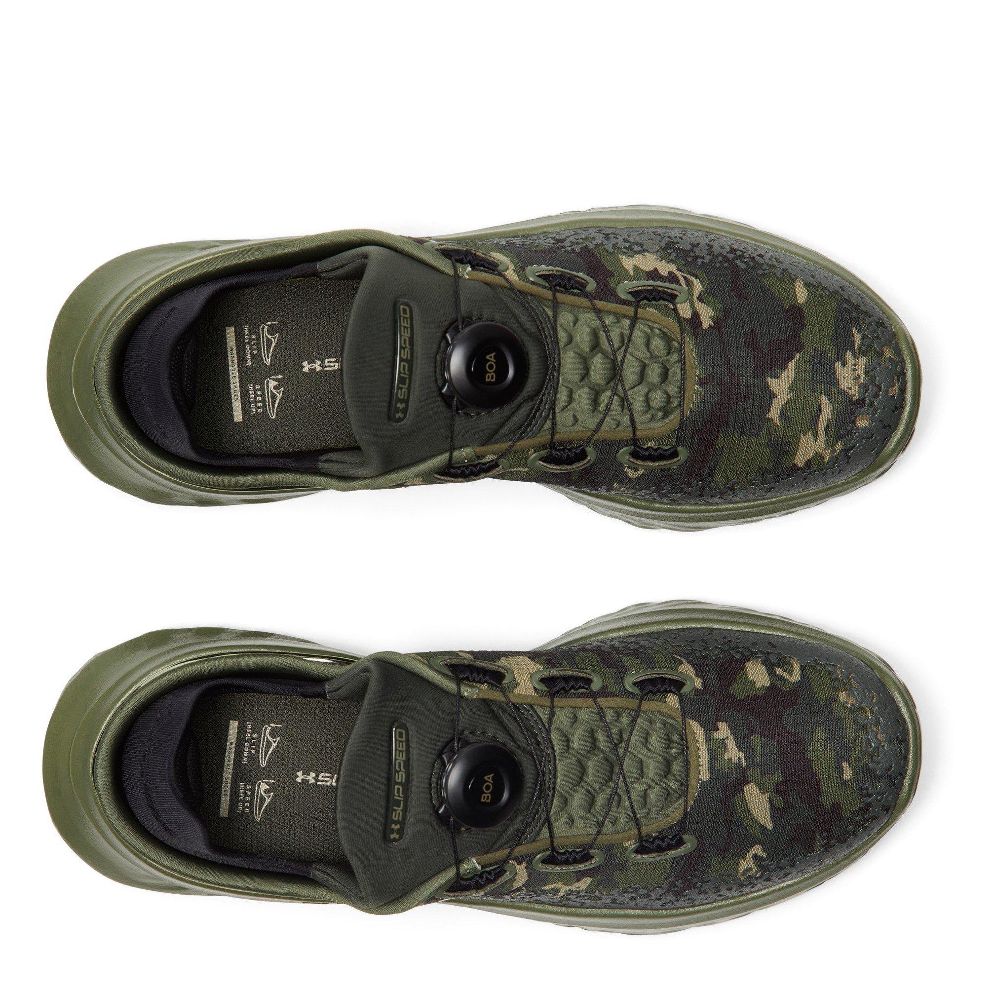 Grøn - Under Armour - Unisex Kids' Slipspeed Mega Runner - 4