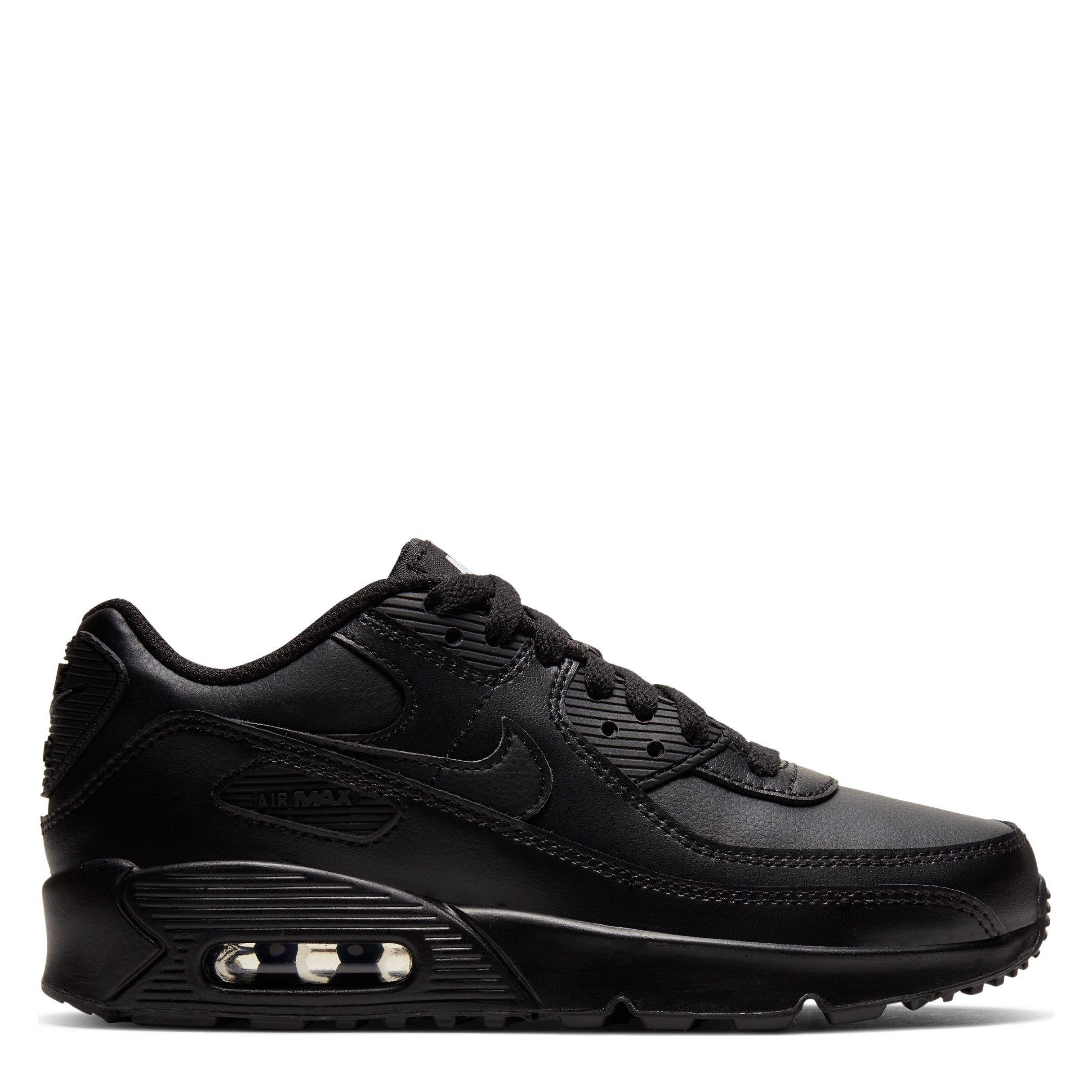 90 Ltr All Black New Air Max Nike Max 90 LTR Big Kids' Trainers