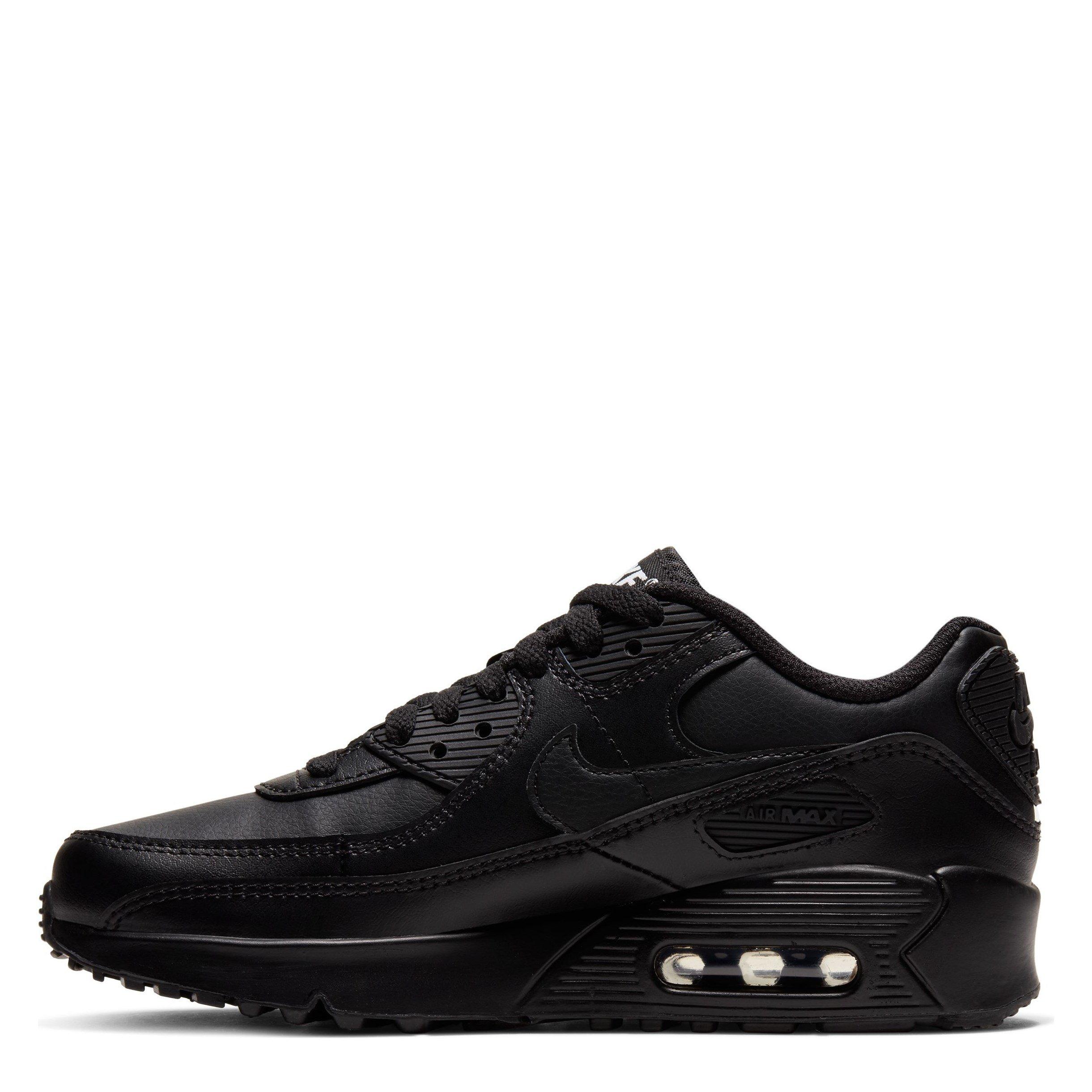 Triple Black - Nike - Air Max 90 LTR Big Kids' Trainers - 2