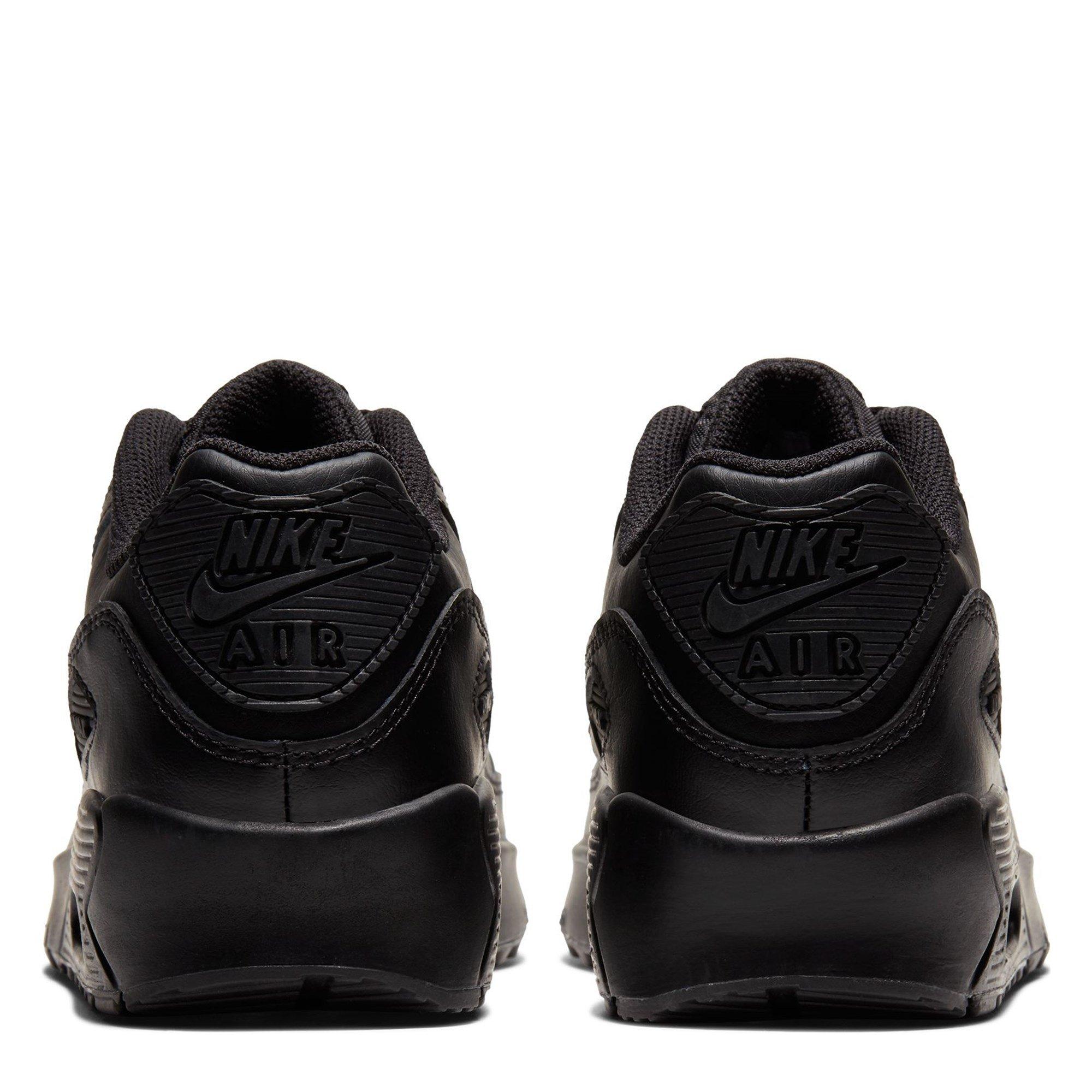 Triple Black - Nike - Air Max 90 LTR Big Kids' Trainers - 4