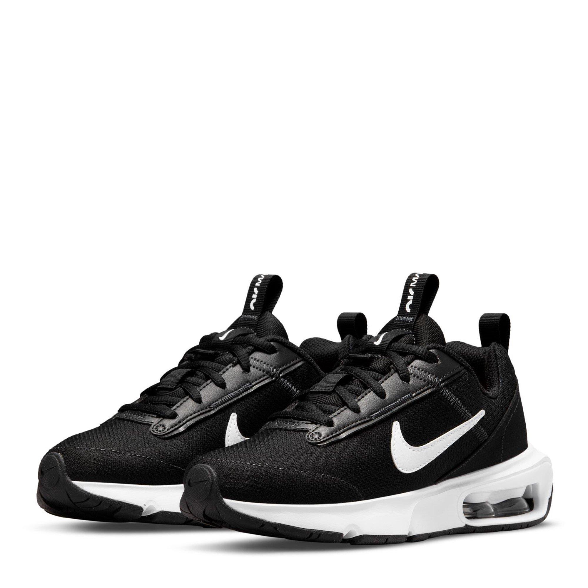 Negro/Blanco - Nike - Air Max INTRLK Lite Big Kids' Shoes - 3