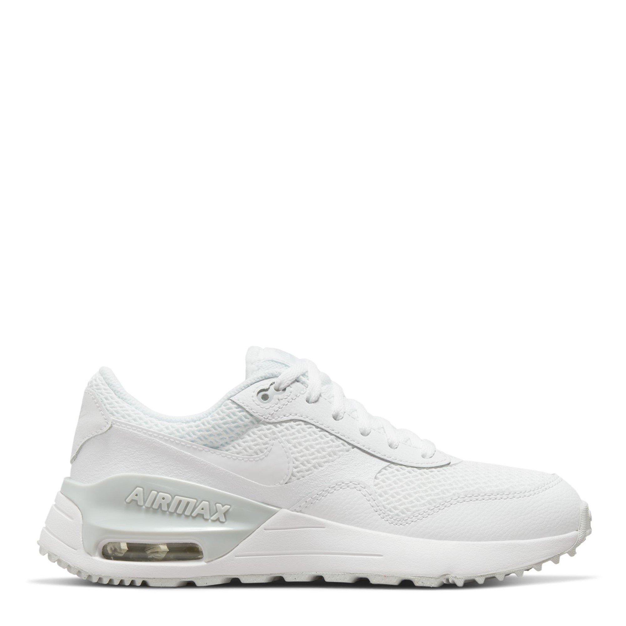 Nike air max 1 junior white best sale