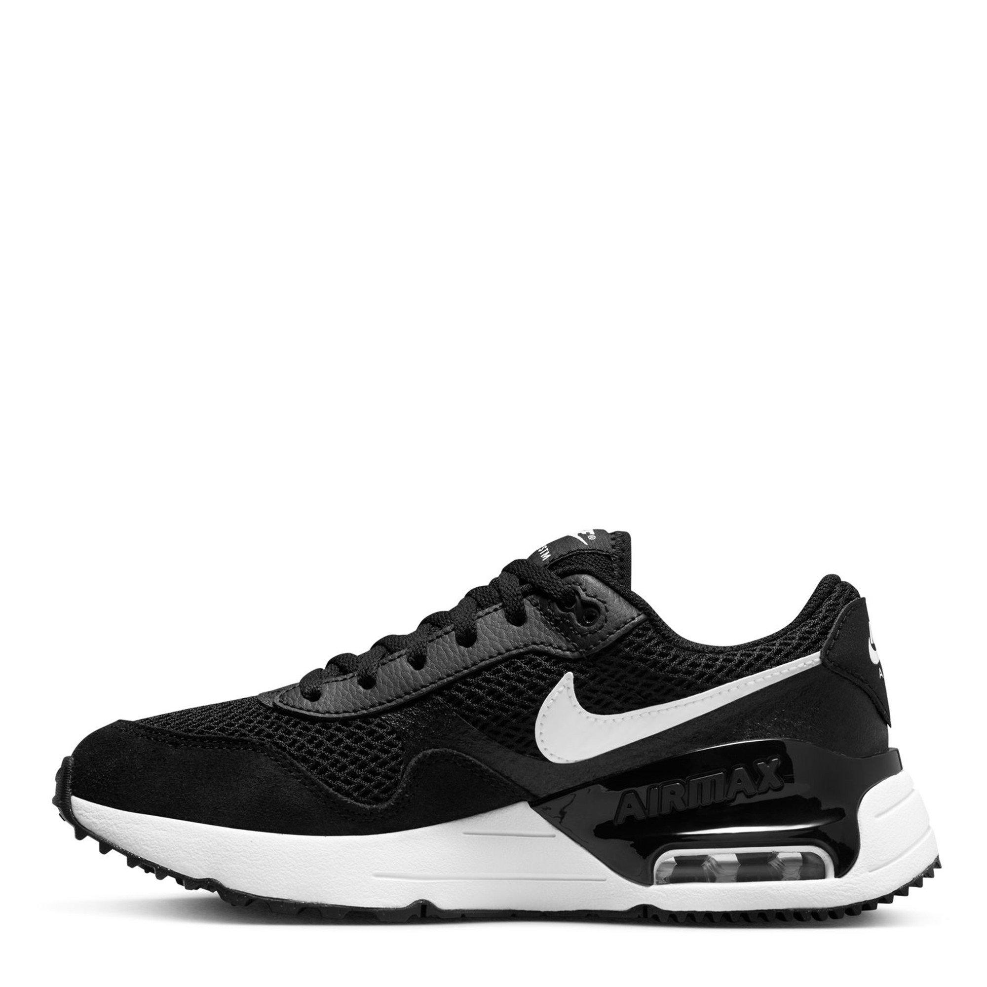 Noir/Blanc - Nike - Air Max Systm Junior Trainers - 2