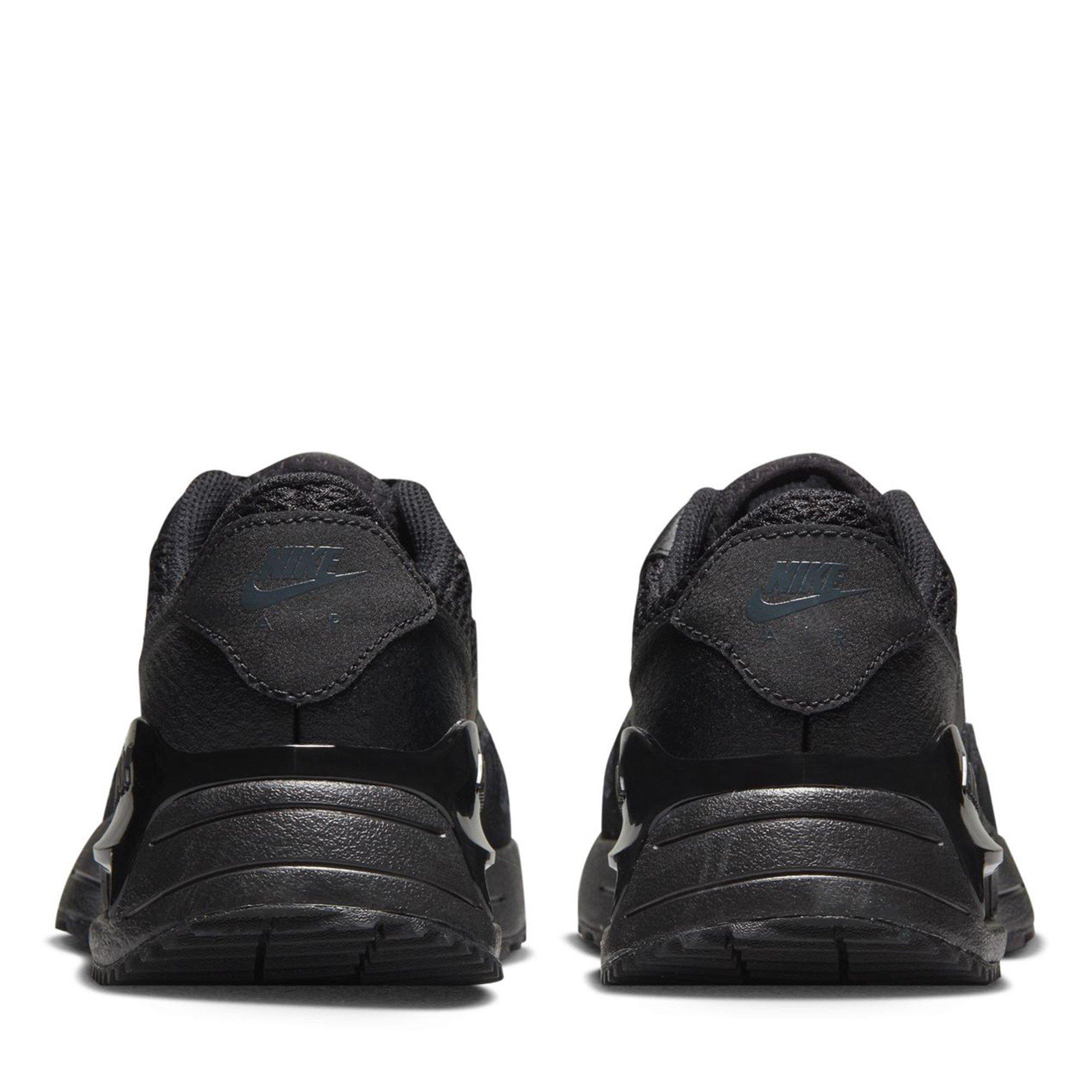 Black/Grey - Nike - Air Max Systm Junior Trainers - 4