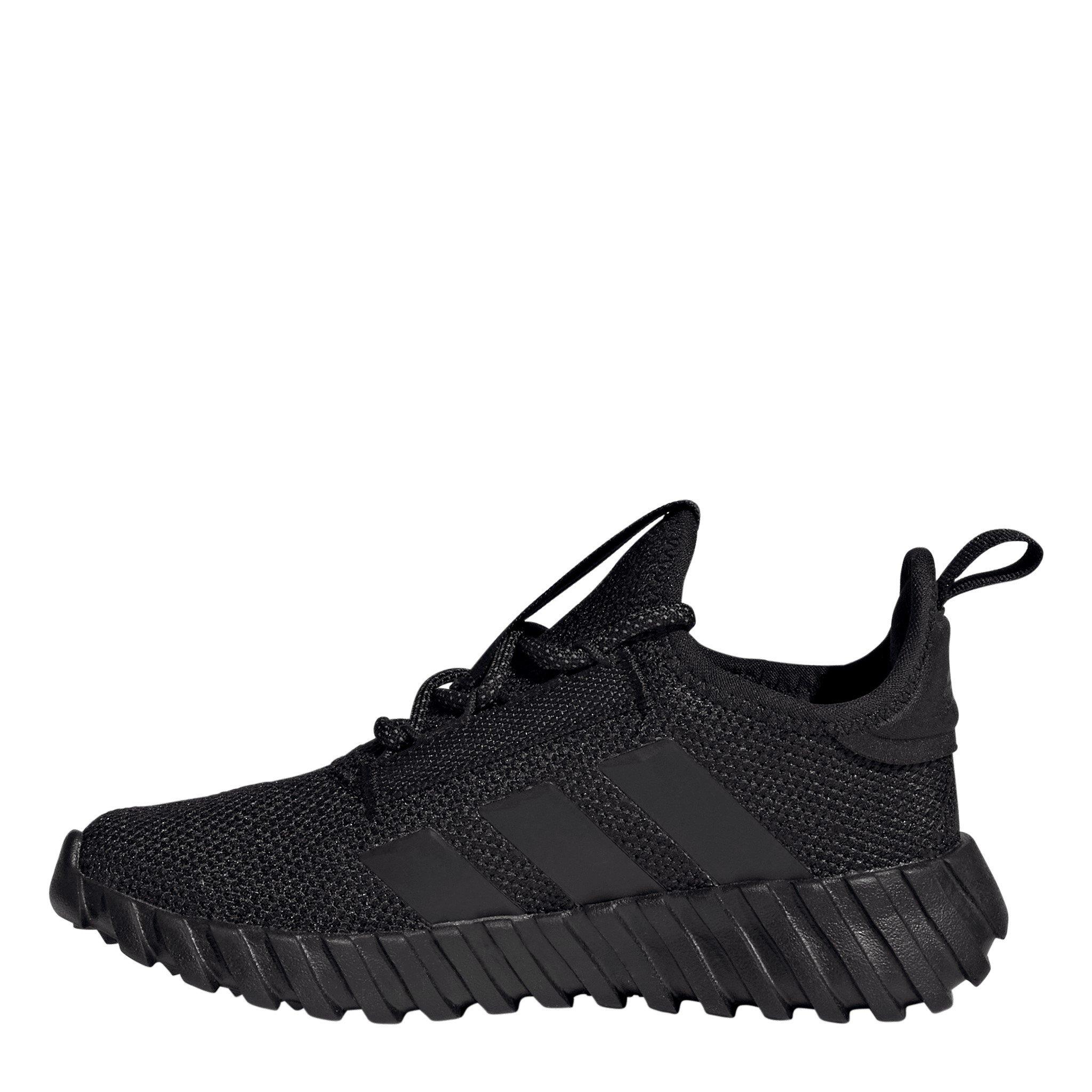 Adidas shoes black junior hotsell