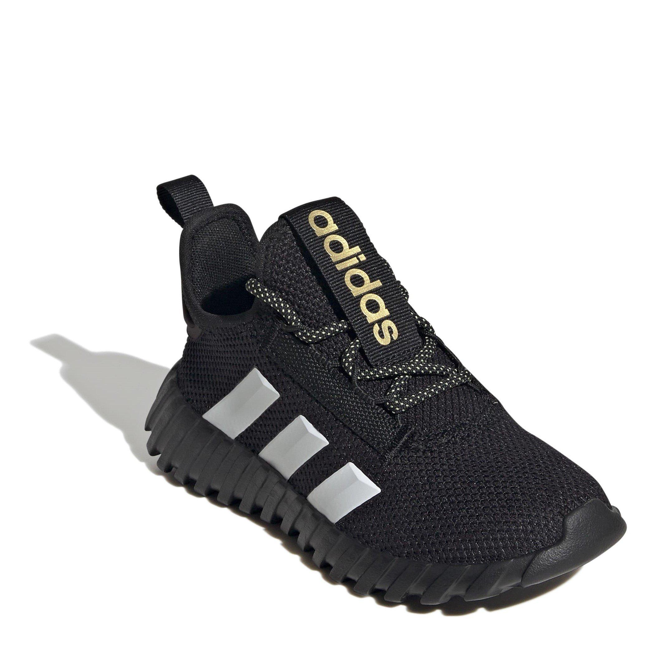 Zwart/Wit - adidas - Kaptir 2.0 Junior Boys Trainers - 3