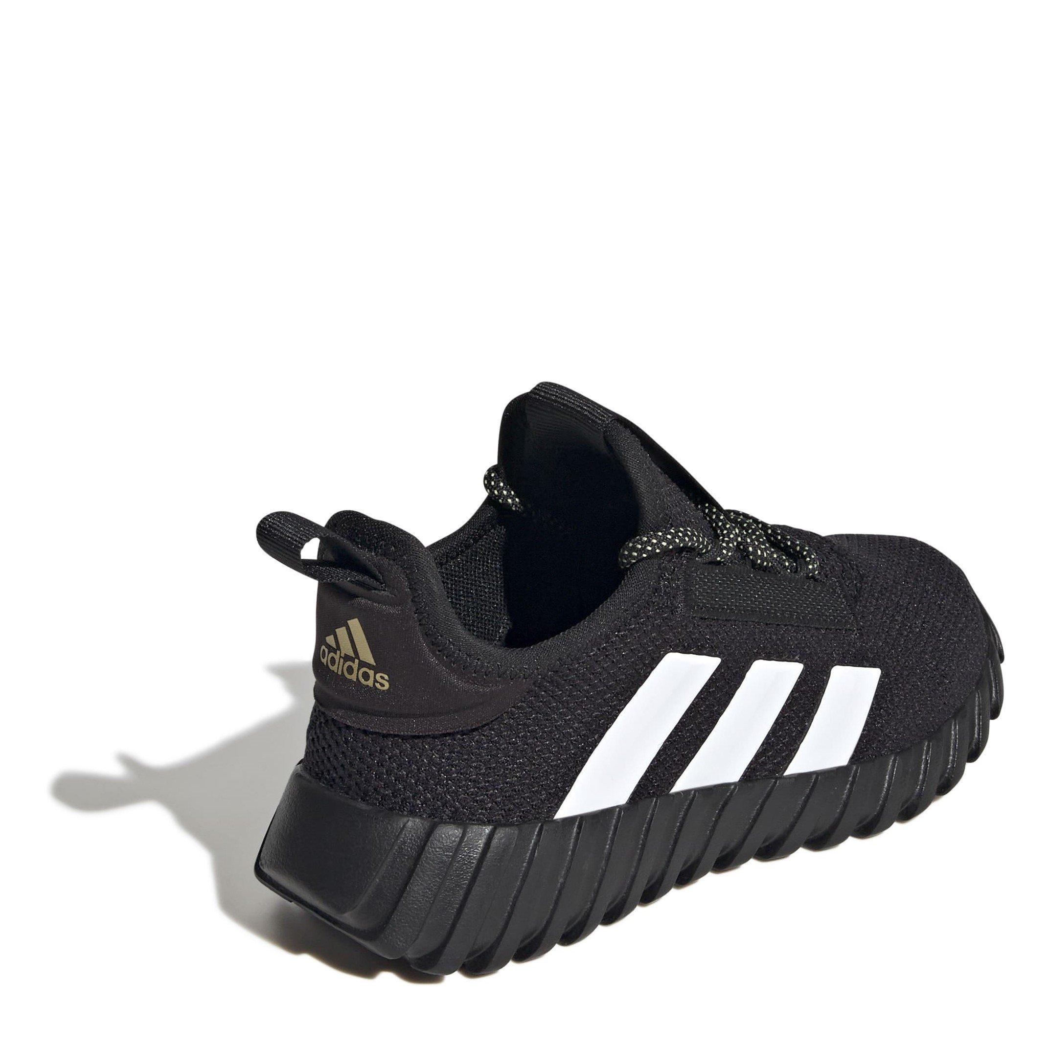 Zwart/Wit - adidas - Kaptir 2.0 Junior Boys Trainers - 4