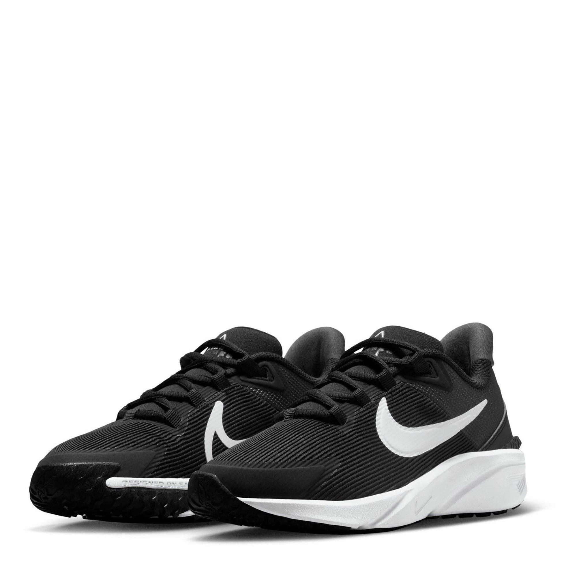 Sort/Hvid - Nike - STAR RUNNER 4 NN (GS) - 3