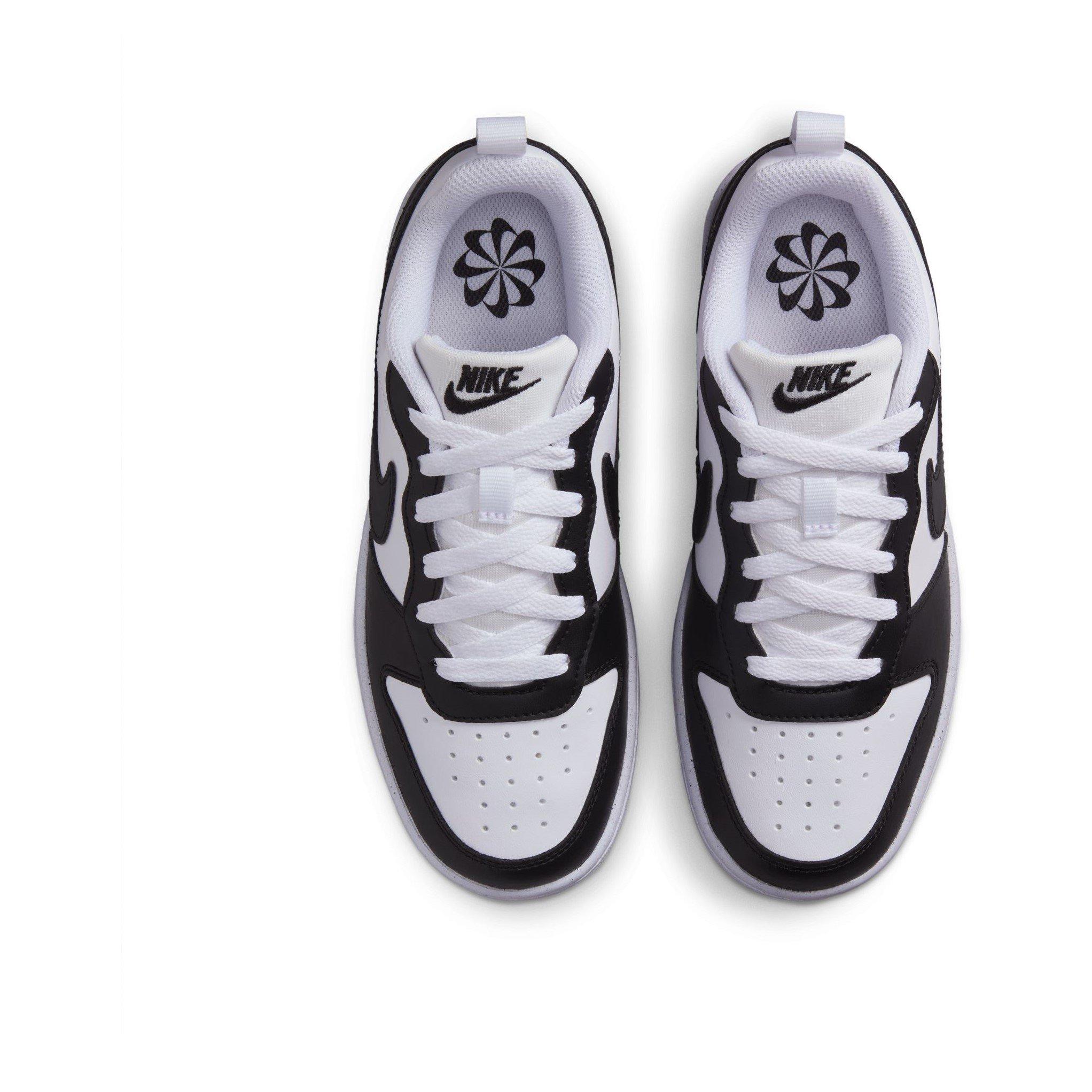 White/Black - Nike - Nike Court Borough Recraft Juniors Shoes - 5