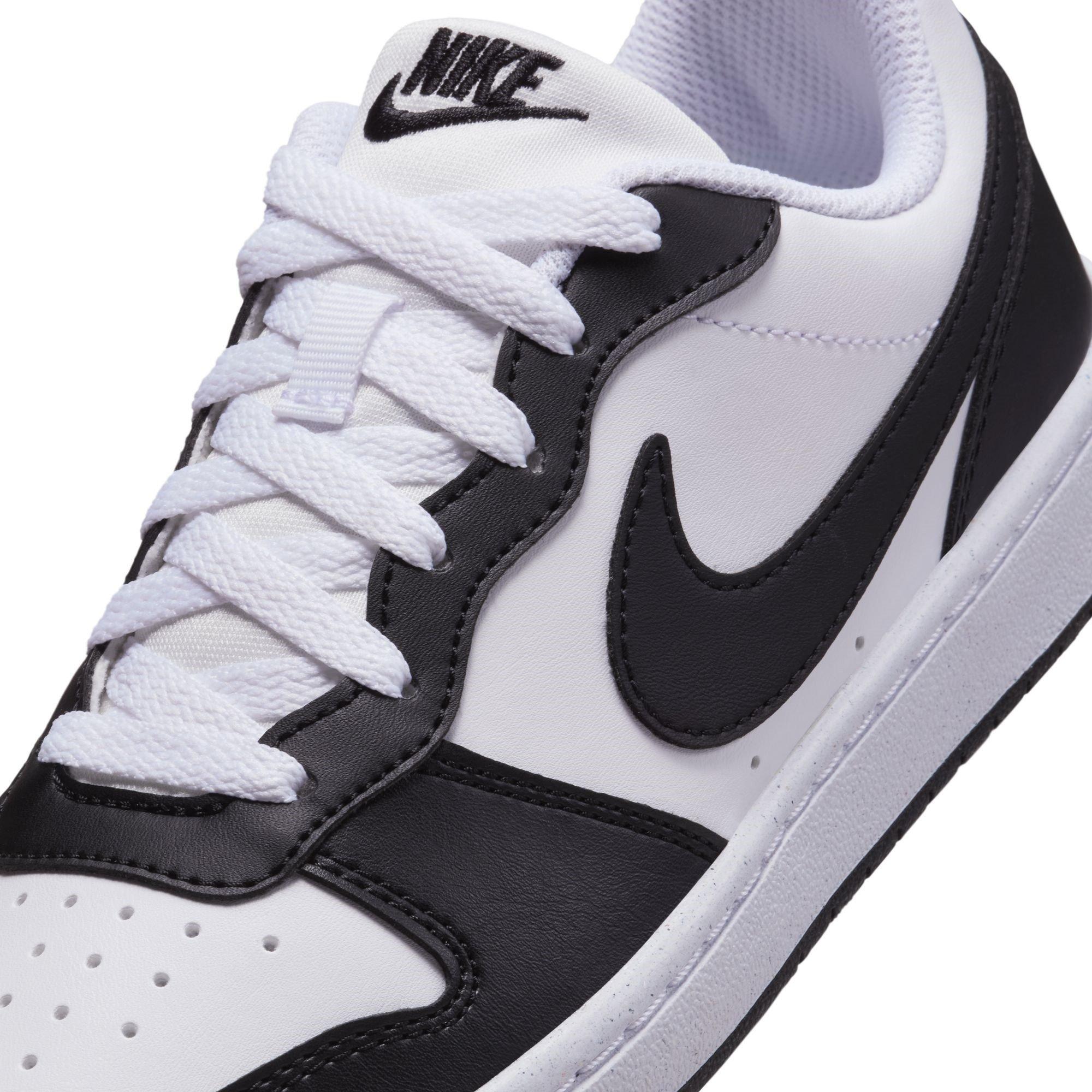 White/Black - Nike - Nike Court Borough Recraft Juniors Shoes - 7