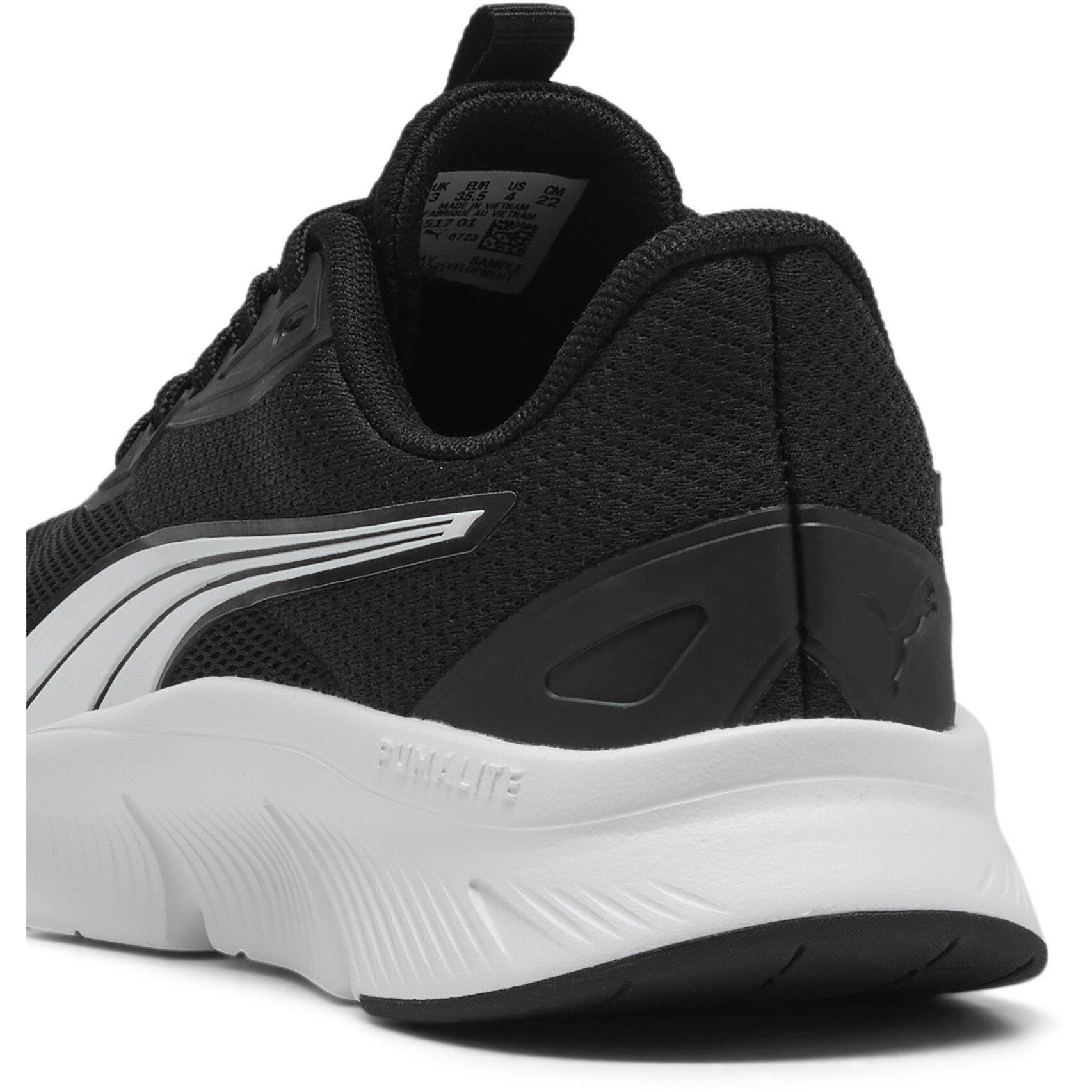 Schwarz/Weiß - Puma - Kids Flexfocus Lite Modern Jr Flex Focus Runners - 5