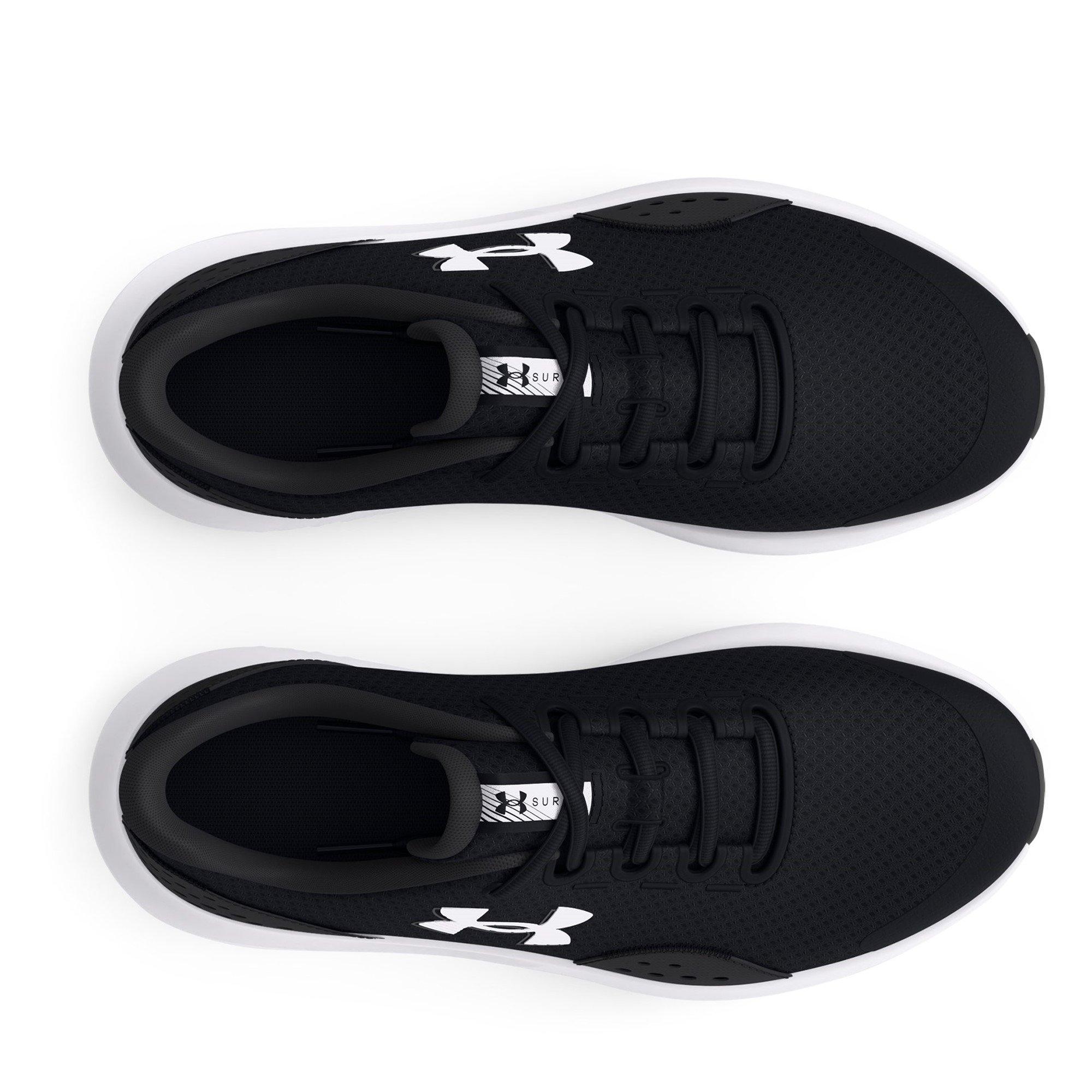 Schwarz/Weiß - Under Armour - Surge 4 Running Shoes Unisex Juniors - 4