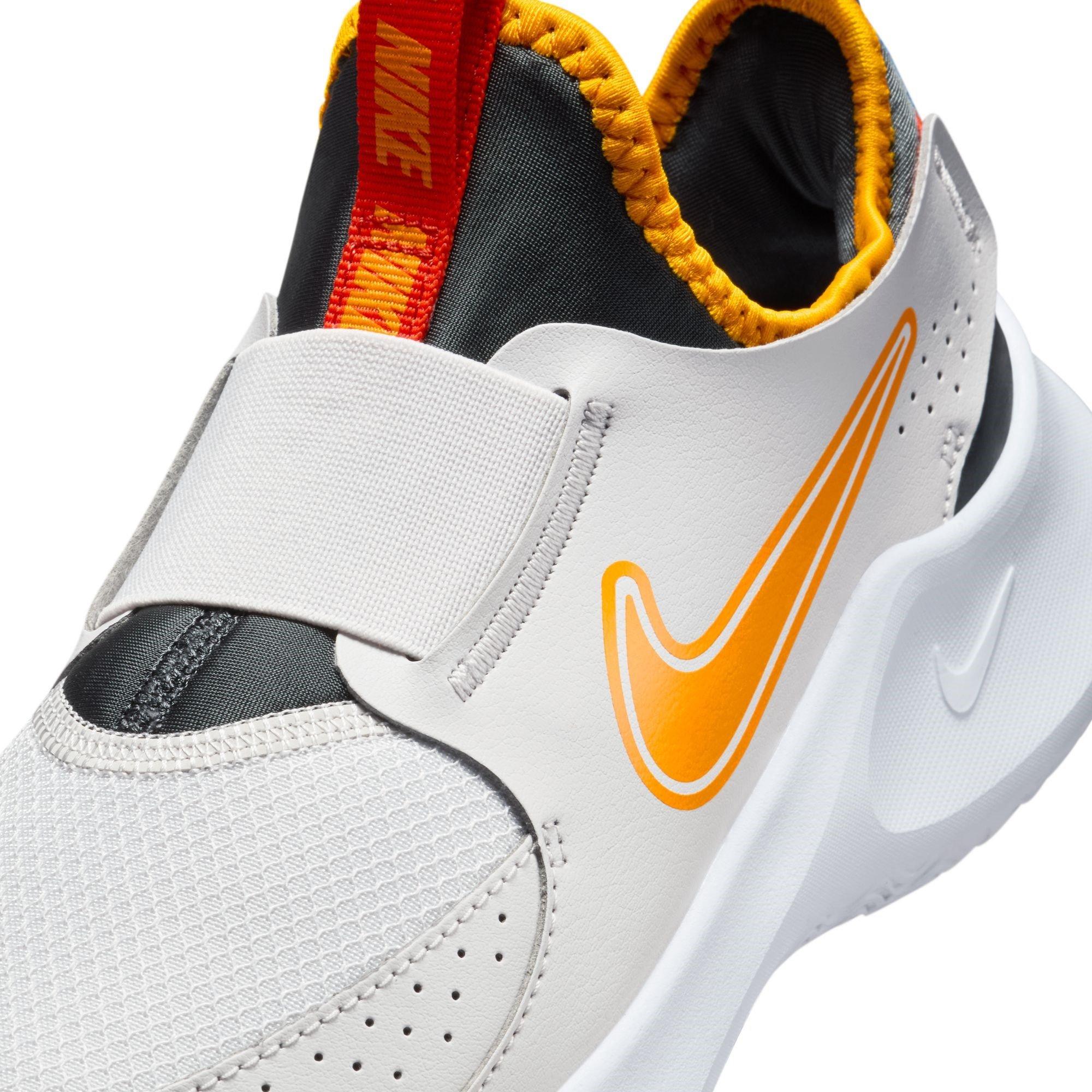 Grey/Orgn-Blue - Nike - Flex Runner 3 Juniors Shoes - 7
