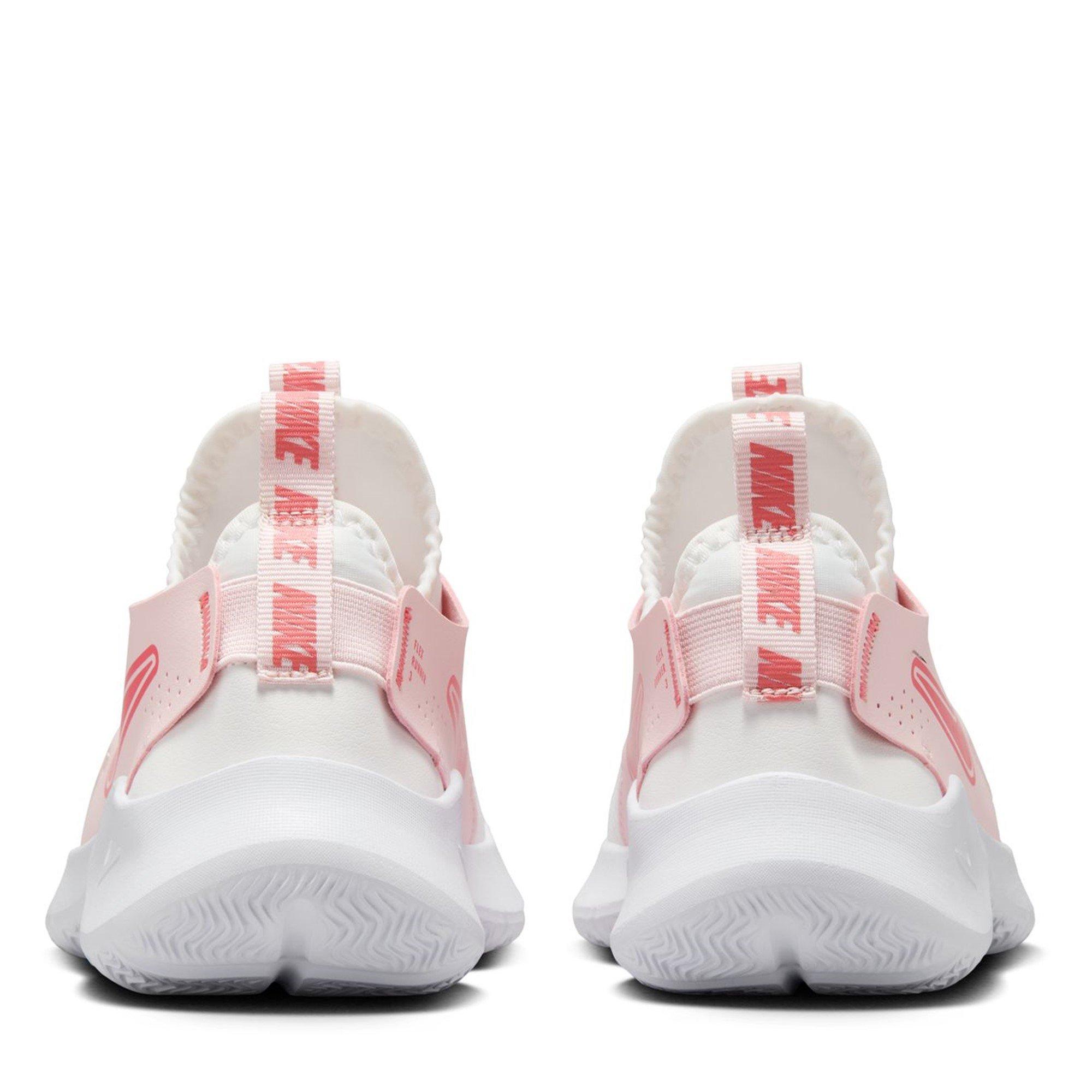 Wht/Ember-Pink - Nike - Flex Runner 3 Childrens Shoes - 4