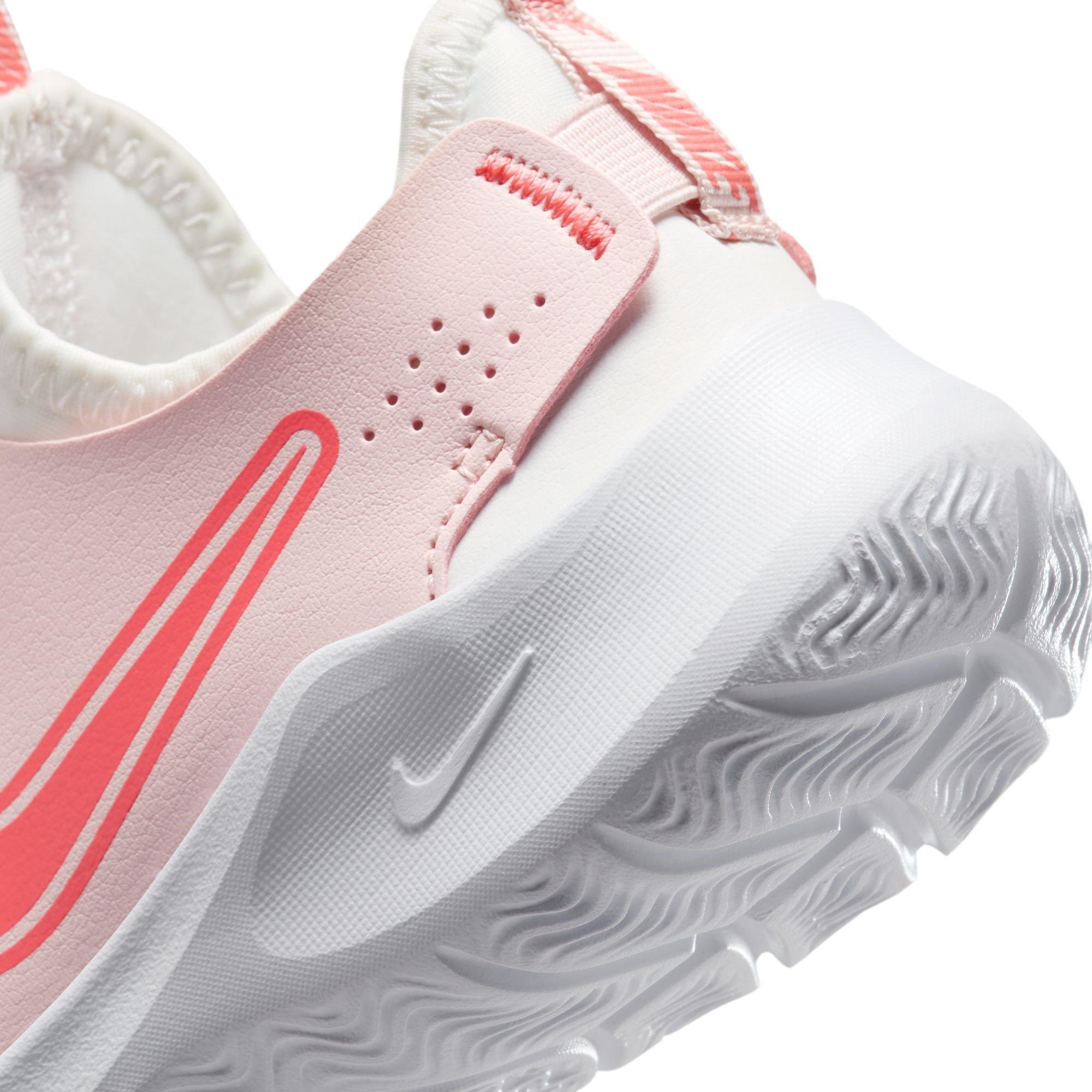 Wht/Ember-Pink - Nike - Flex Runner 3 Childrens Shoes - 8